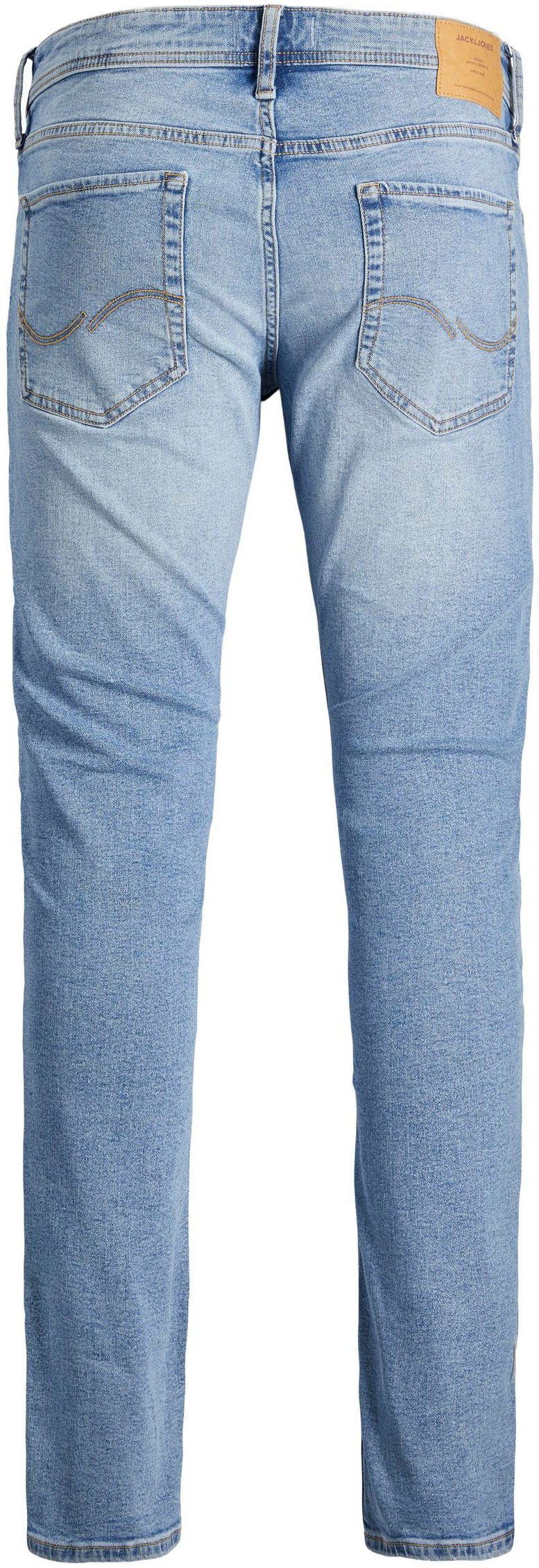 Jones Jack GLENN light-blue-denim & Slim-fit-Jeans JJORIGINAL