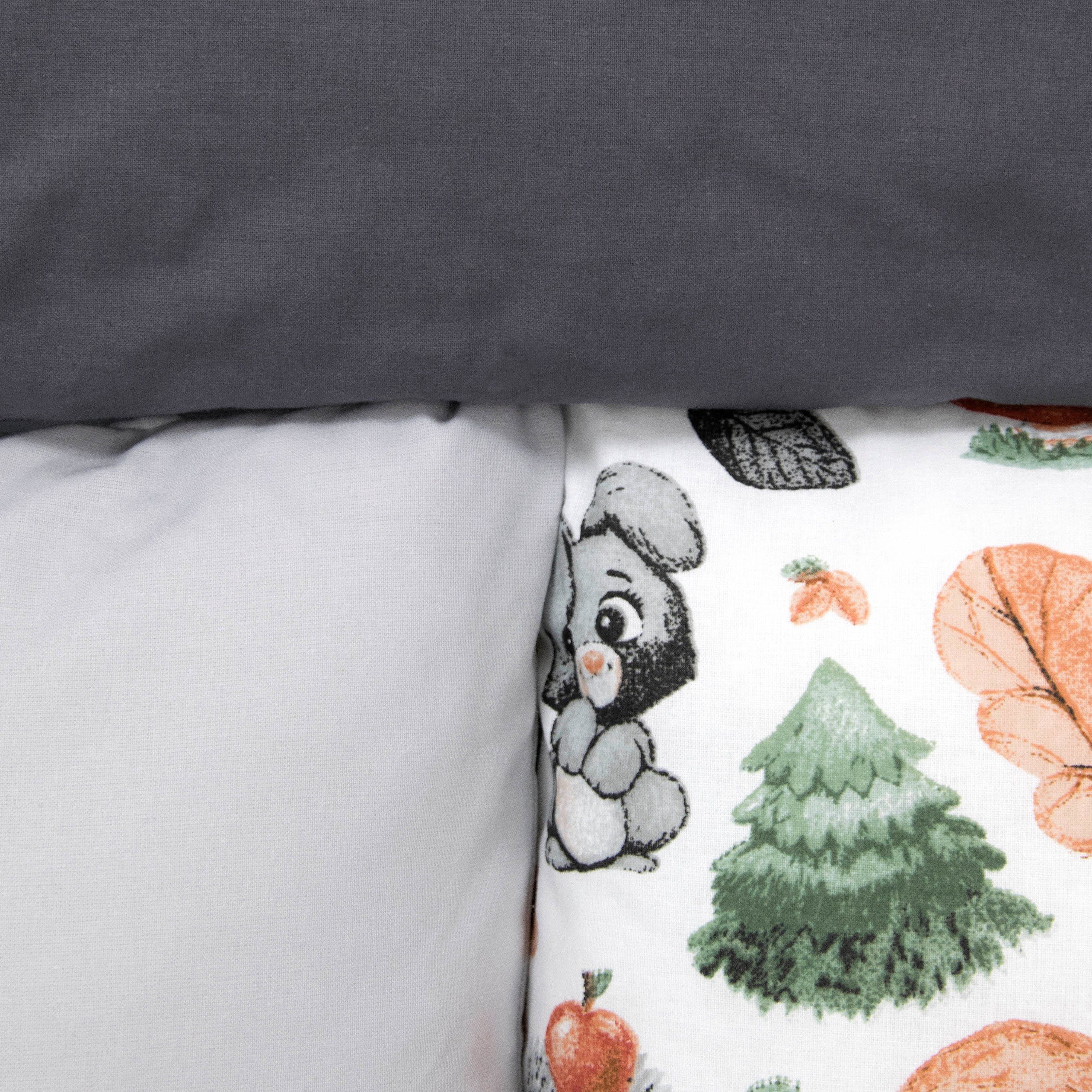 Amilian Bettnestchen 210 cm (6 Polster ca. 35 x 35 cm) Bettumrandung - Umra günstig online kaufen