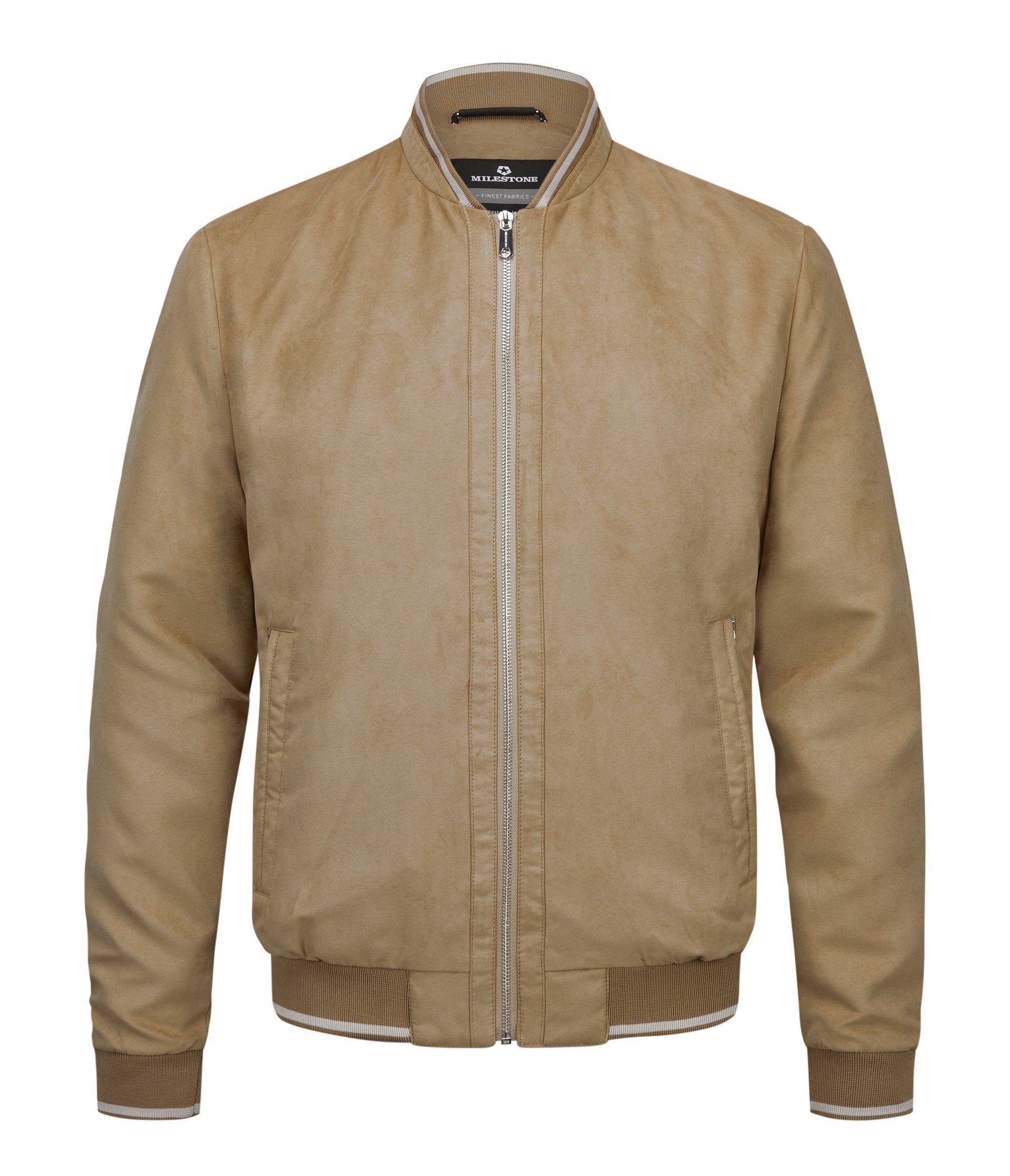 Milestone Blouson MSMichigan in Velours-Optik atmungsaktiv günstig online kaufen