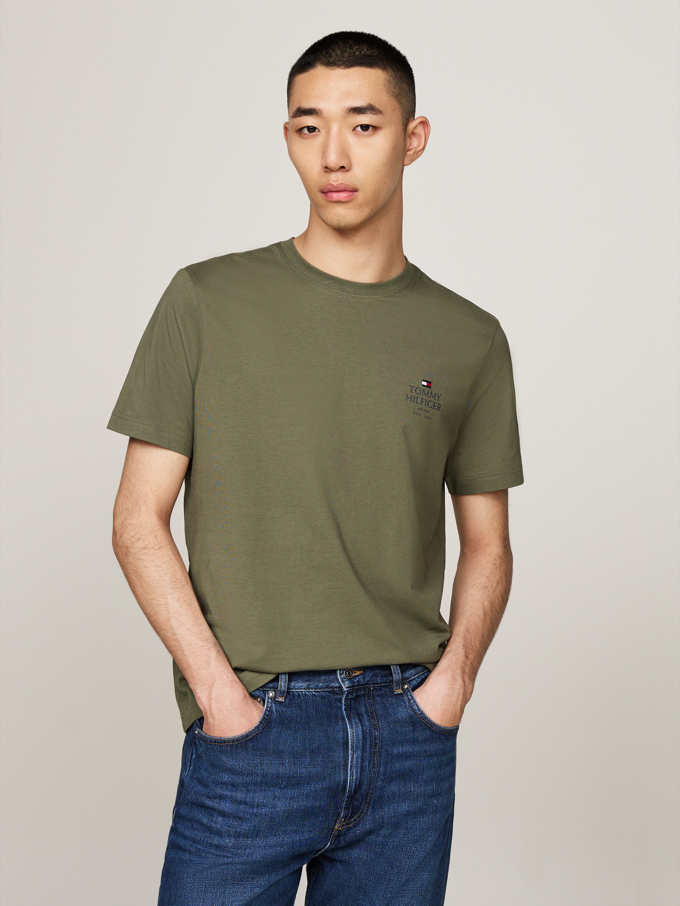 Tommy Hilfiger T-Shirt HILFIGER STACK TEE günstig online kaufen