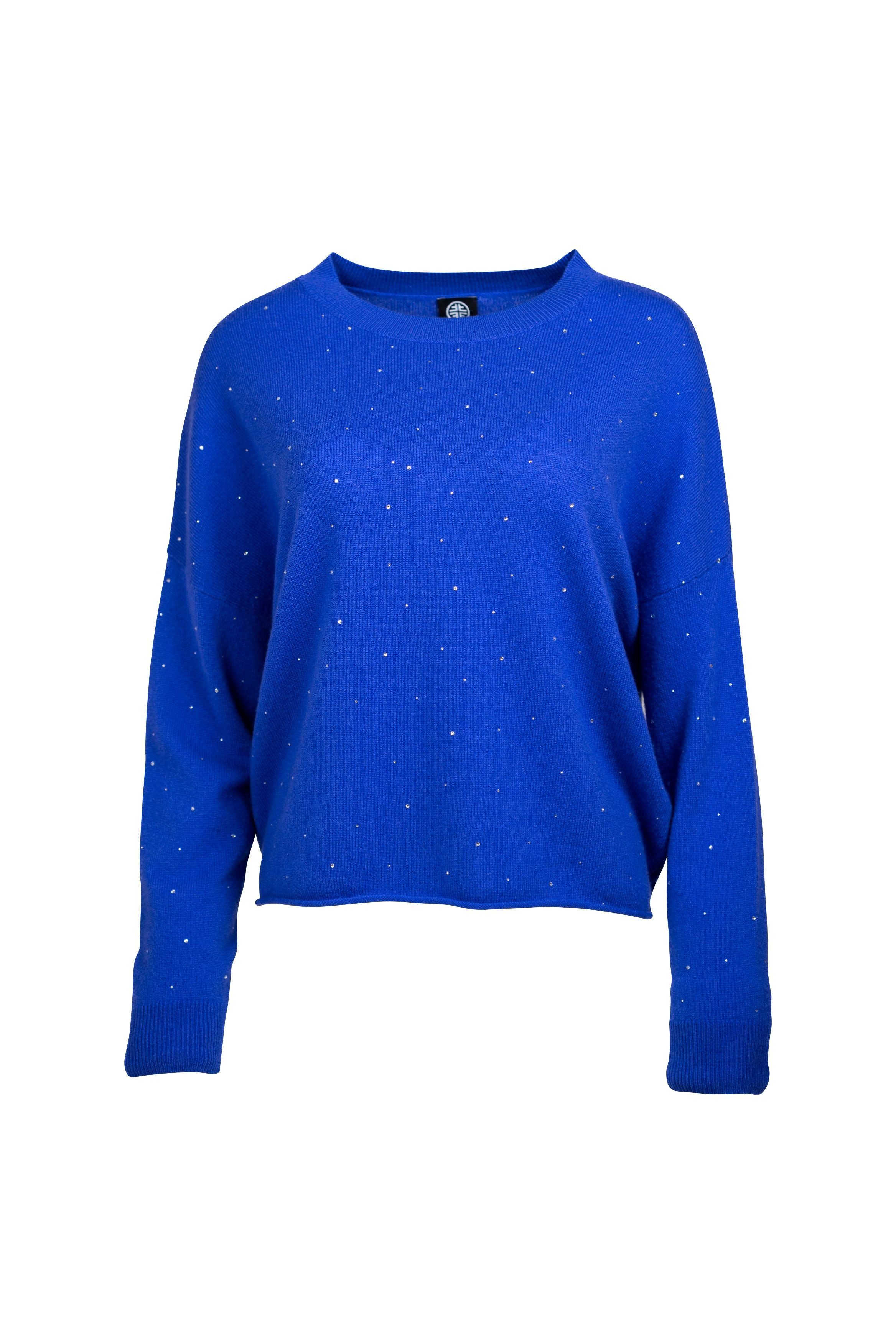 Faber Kaschmirpullover Steinchenpullover mit Kaschmir mit günstig online kaufen