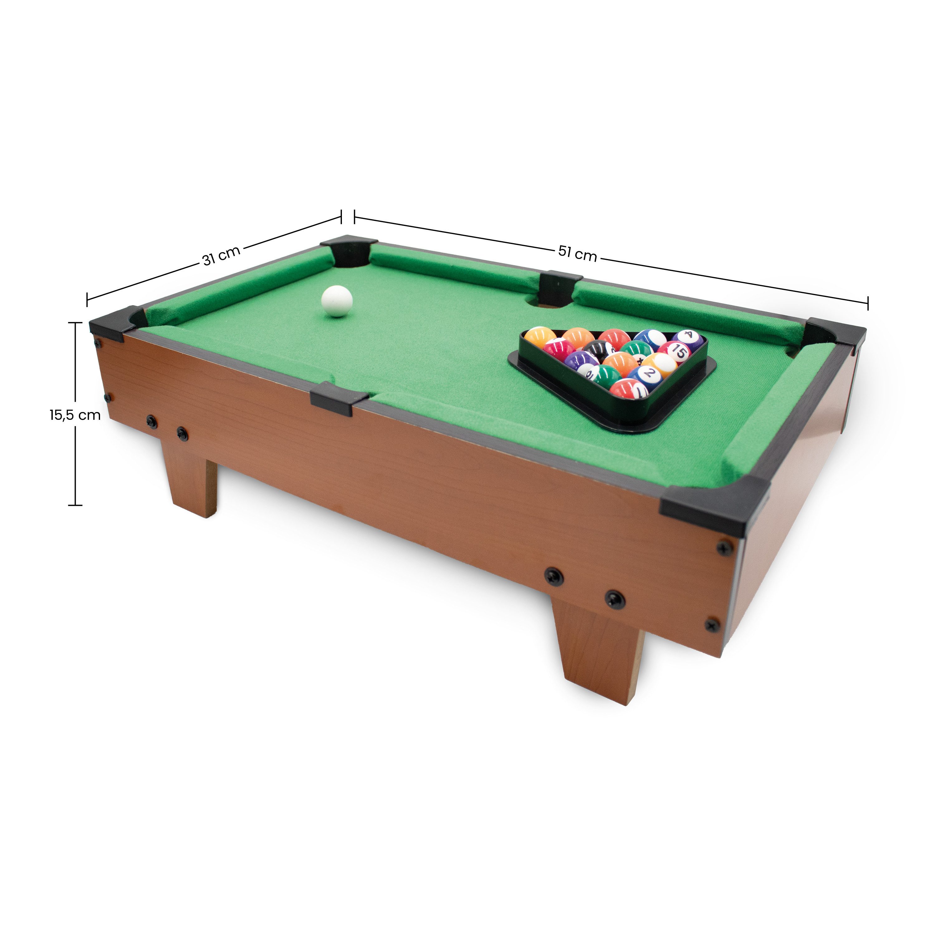 Kyto Billardtisch Kyto Tisch Pool Billiard Spiel - Kinder Mini-Billardtisch für das Büro