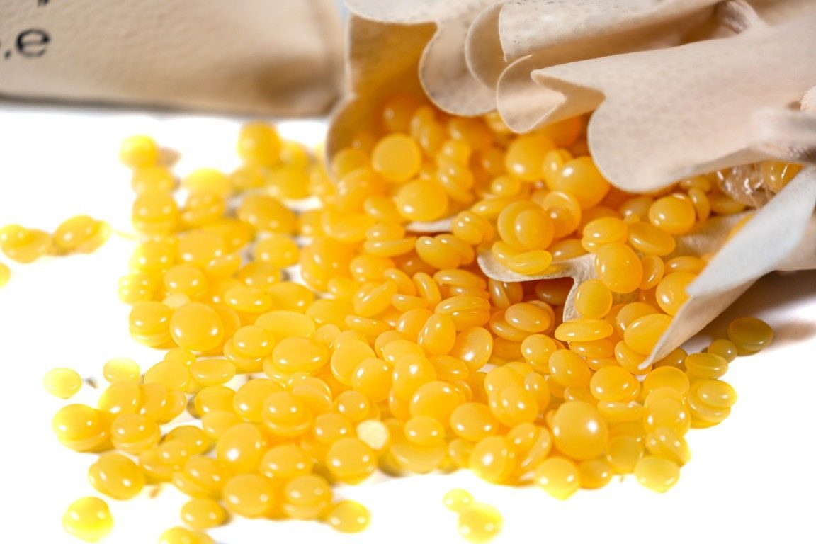 BARBERTIME Warmwachs-Haarentferner Hard Wax Beans Heißwachsperlen Warmwachs 500g Natural