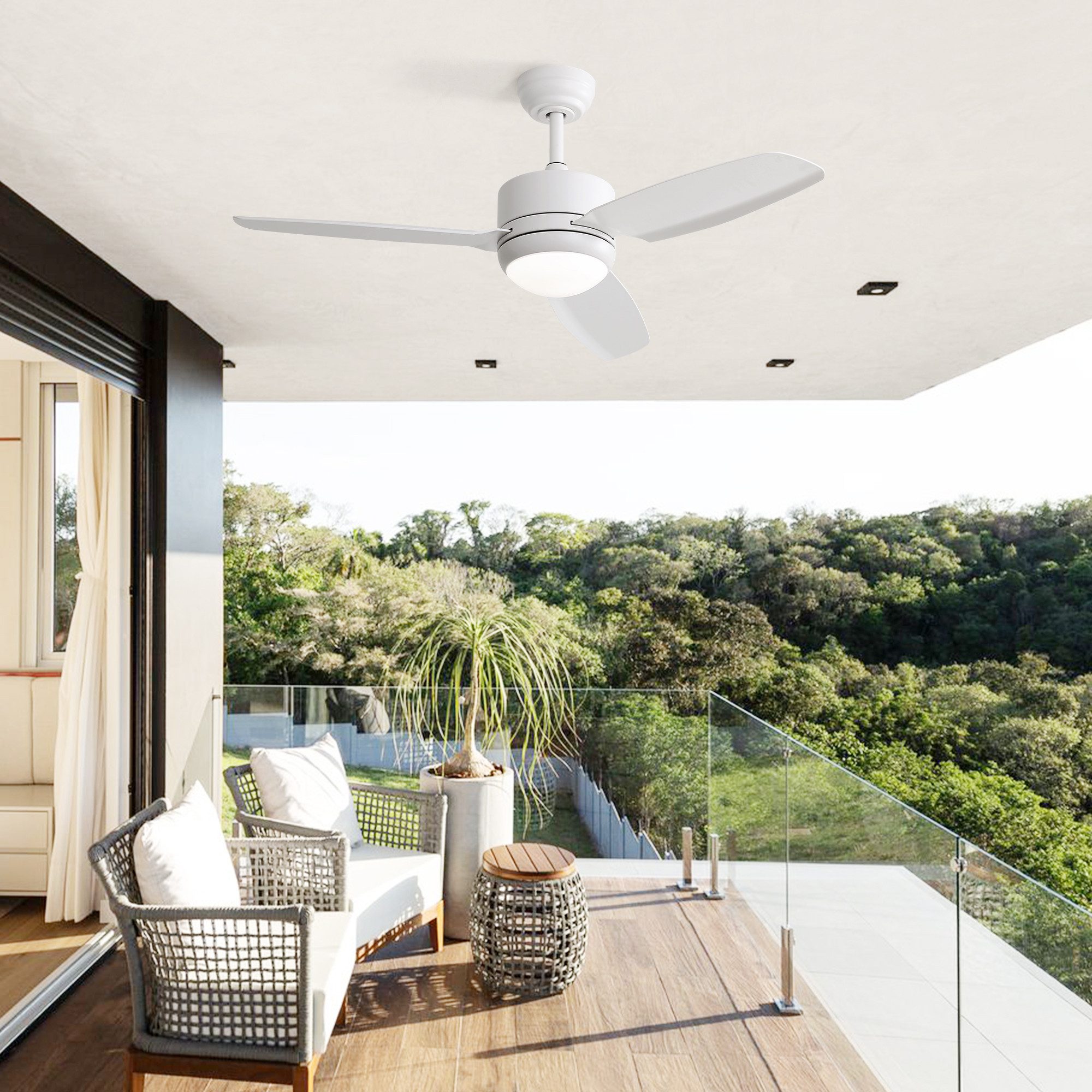 BlingBin Deckenventilator 117cm Deckenventilatoren mit Licht günstig online kaufen