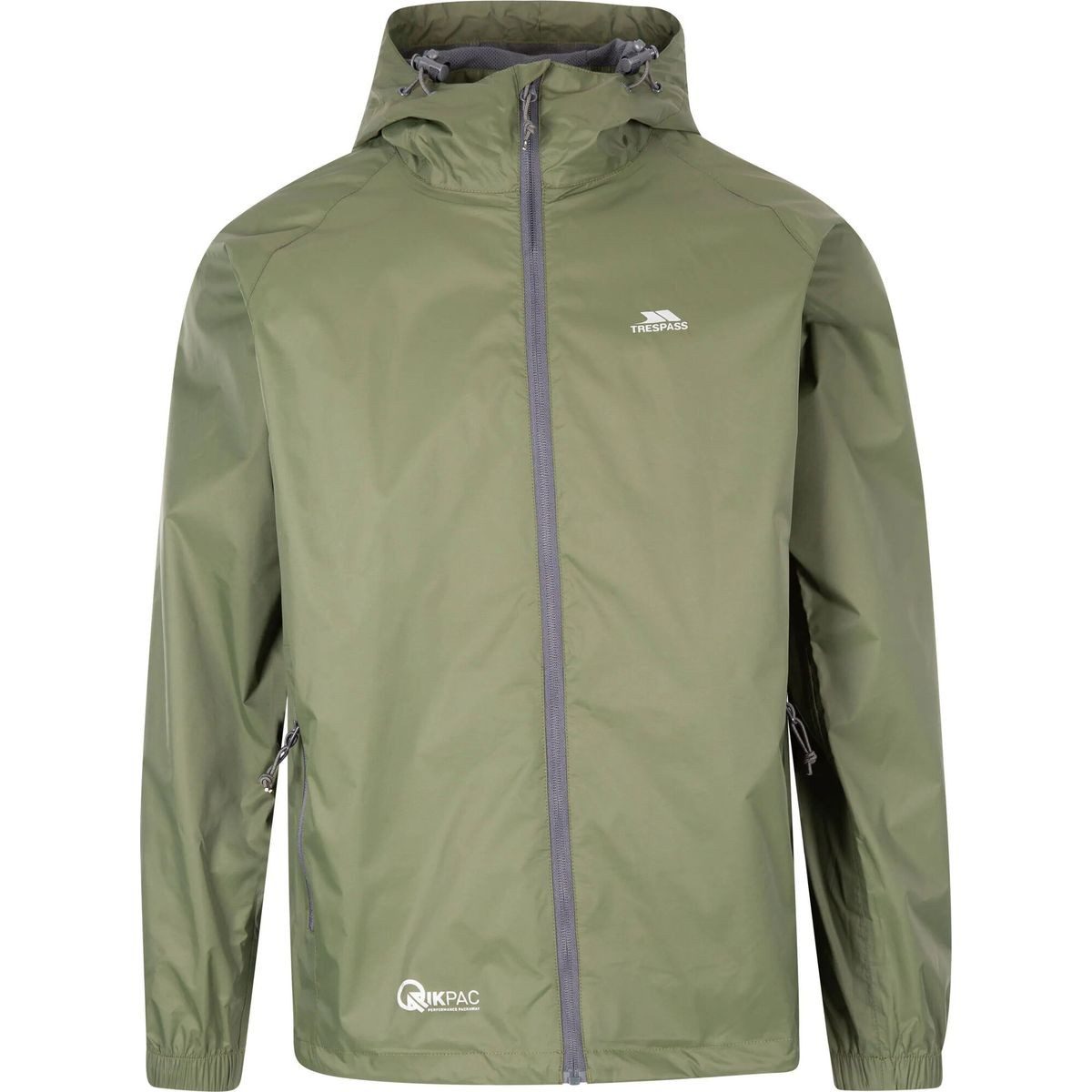 Trespass Hardshelljacke Qikpac Jacket - Unisex Packaway Jacket Vielseitige, wasserdichte und winddichte Unisex-Jacke mit