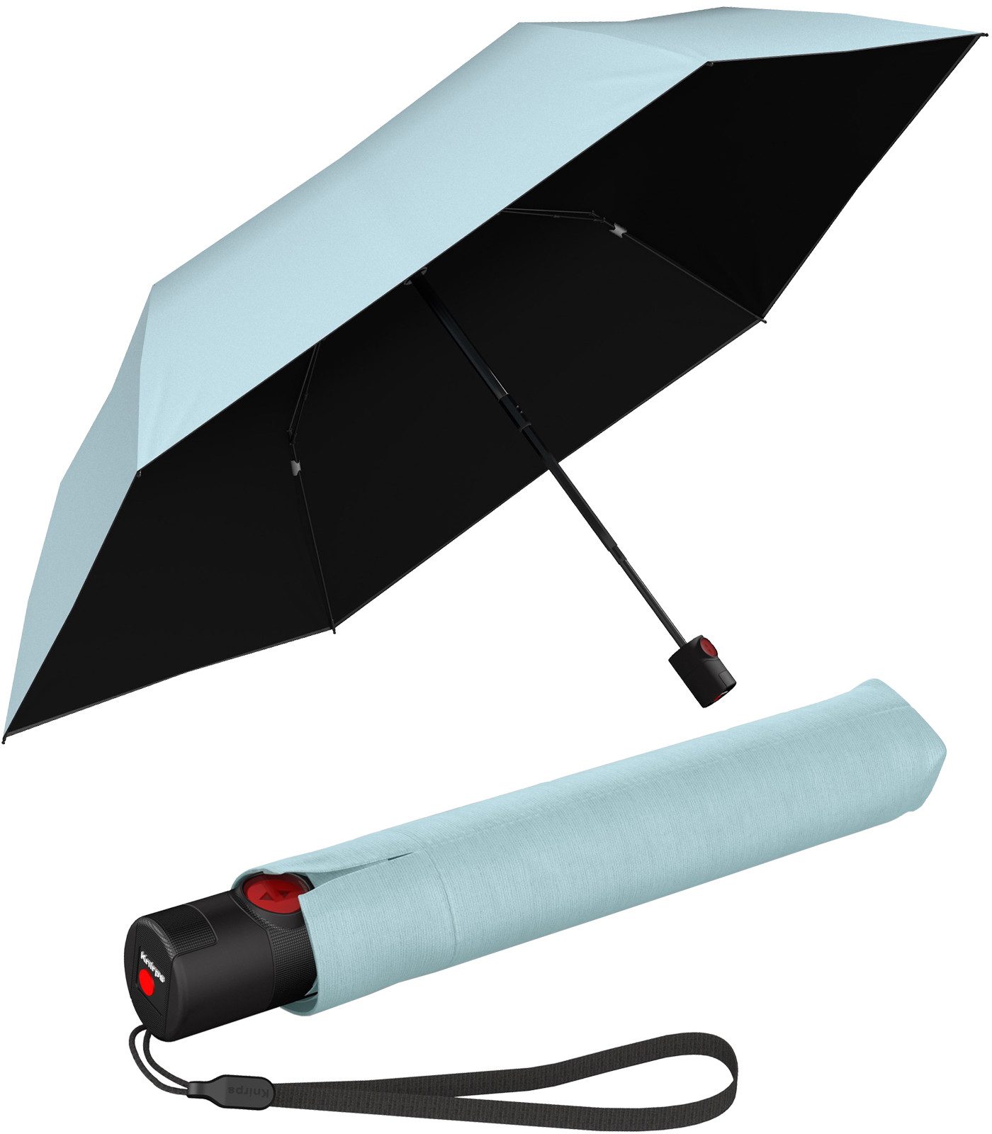 Knirps® Taschenregenschirm U.200 Ultra Light Duomatic - UV coated, mit UV- und Hitzeschutz und Auf-Zu-Automatik