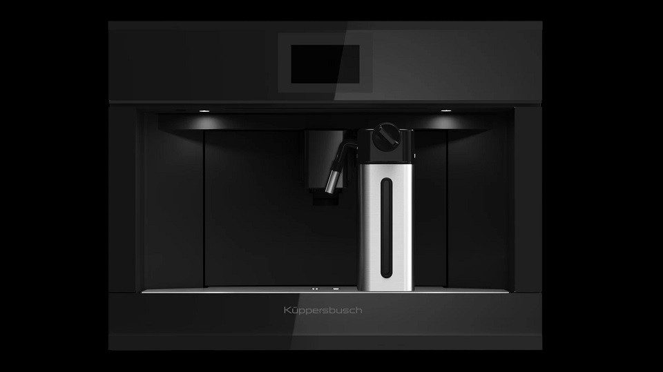 Küppersbusch Einbau-Kaffeevollautomat, Entkalkungsprogramm, 16 Programme, Standby-Modus