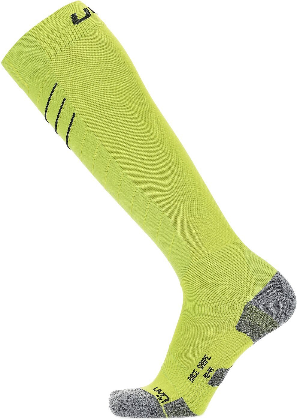 UYN Skisocken UYN MAN SKI RACE SHAPE SOCKS LIME