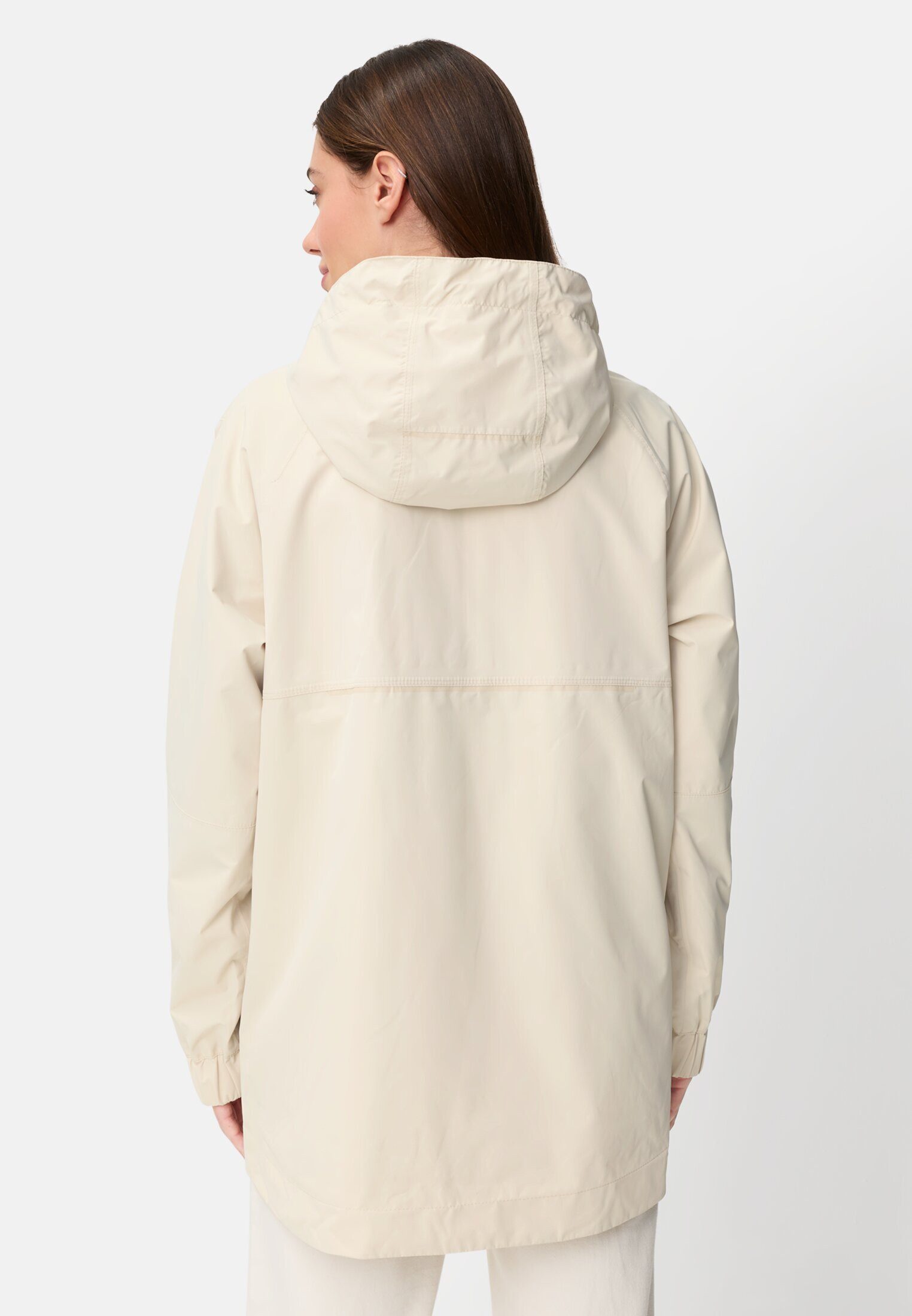 camel active Funktionsjacke mit verstellbarer Kapuze Langarm Reflektierende Details