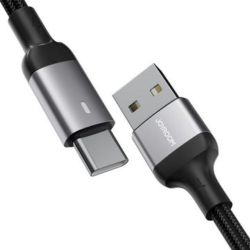 JOYROOM S-UC027A10 USB Daten & Ladekabel Smartphone-Kabel, USB-C, USB Typ A (120 cm), Hochwertiges Aufladekabel für Samsung, Huawei, Xiaomi uvm.