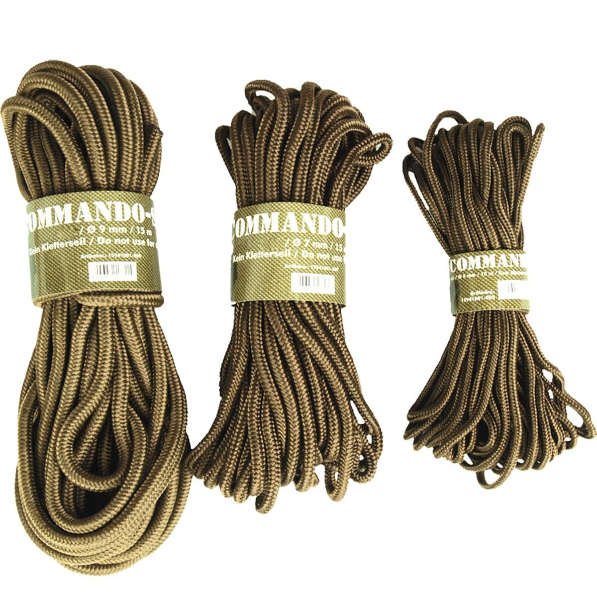 Mil-Tec Militär Commando-Seil 15m Seil günstig online kaufen