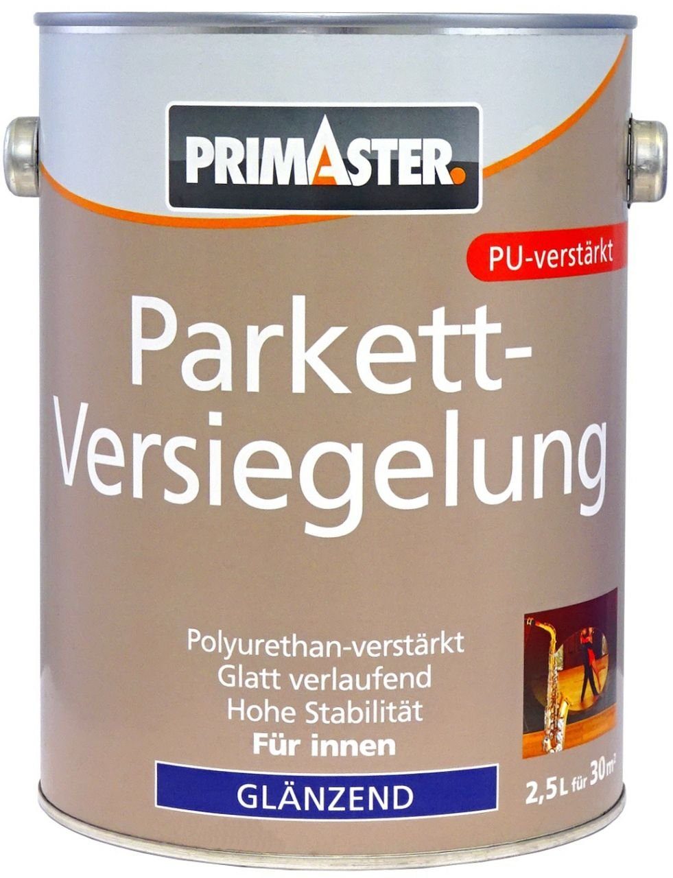 Klarlack Primaster Parkettversiegelung 2,5 L glänzend