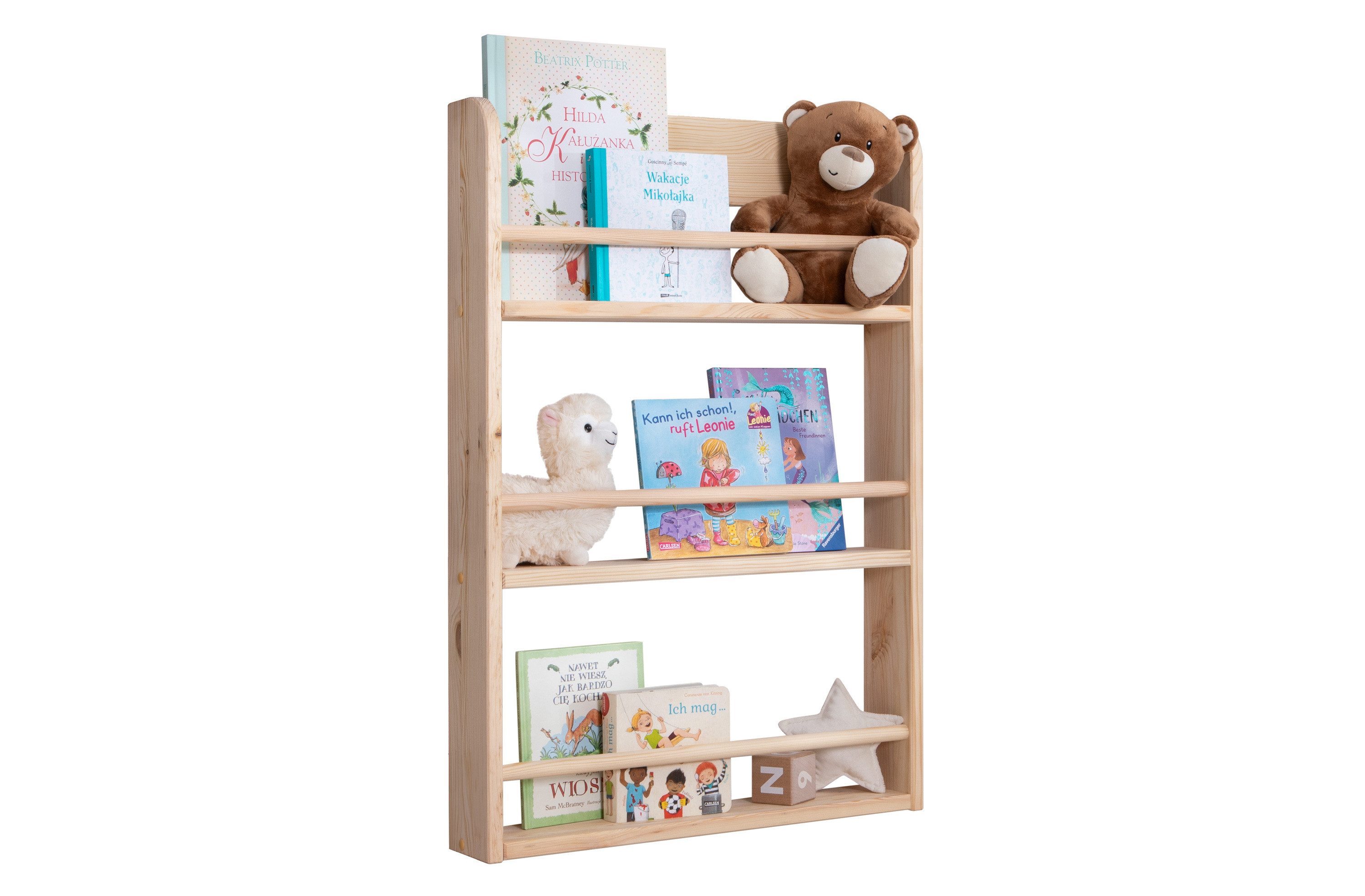 Ticaa Wandregal Kinder Bücherregal Toni 55x80 günstig online kaufen