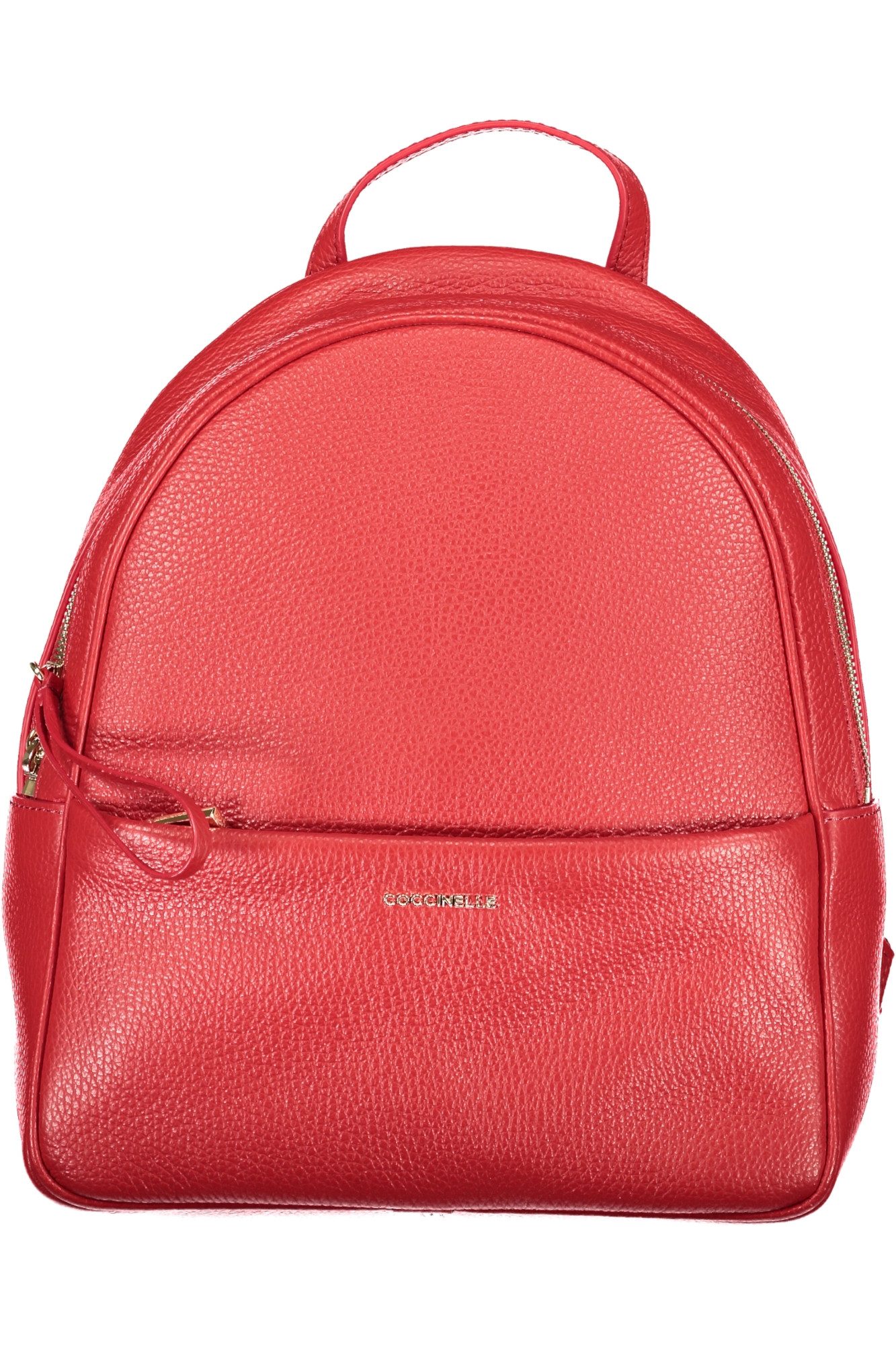 COCCINELLE Rucksack, Damen Rucksack Rot mit Kontrastdetails & Verstellbaren Riemen