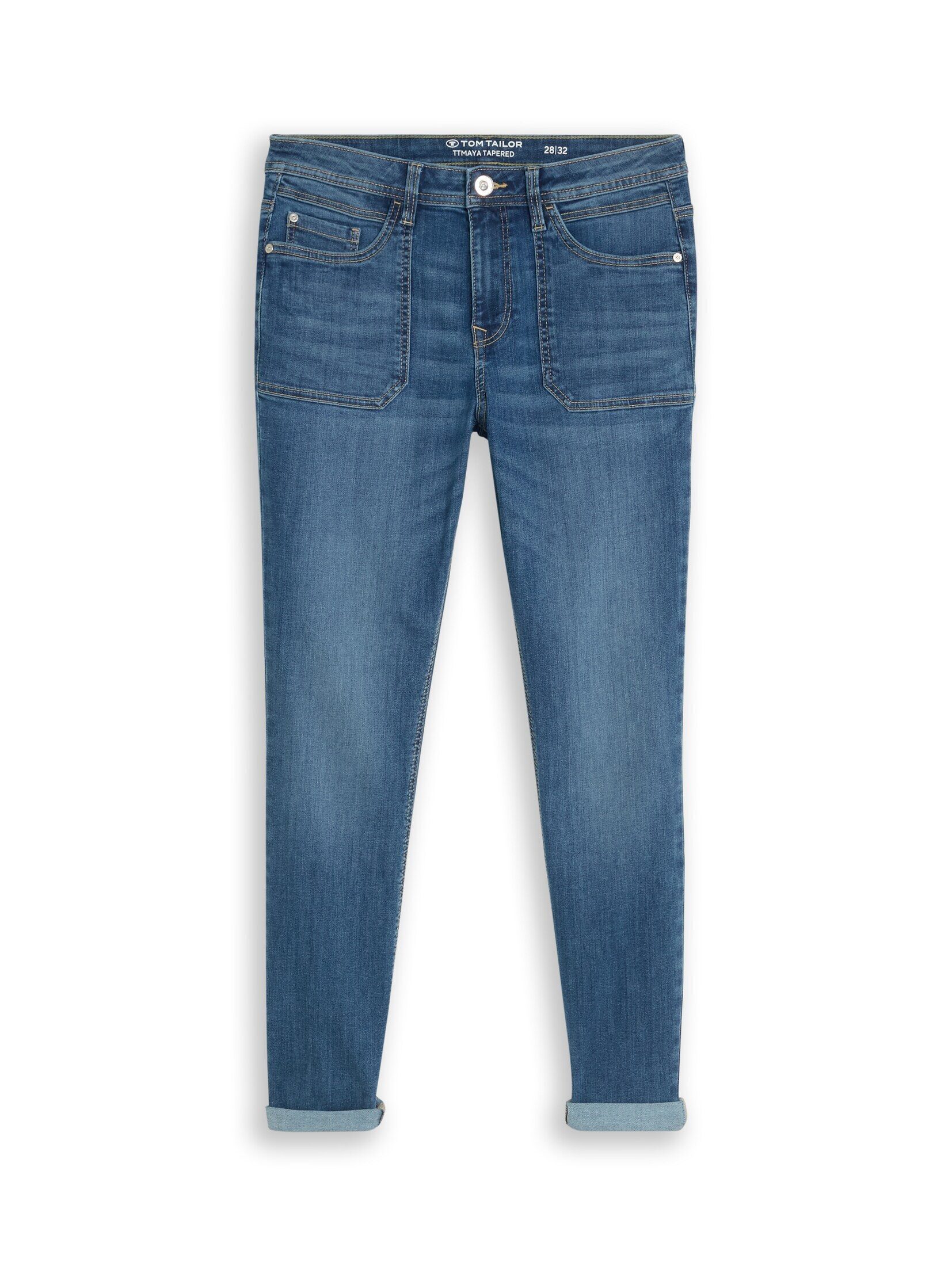 TOM TAILOR Tapered-fit-Jeans Jeanshosen TTMAYA TAPERED Jeans