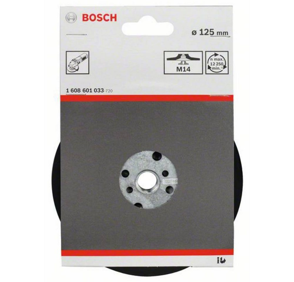 Thumbnail - BOSCH Schleifteller Stützteller Standard, M14, 125 mm, 12 500 U/min