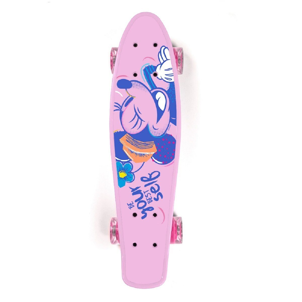Disney Skateboard Pennyboard Minnie – Mit ABEC-7 Lagern & 90A Rädern