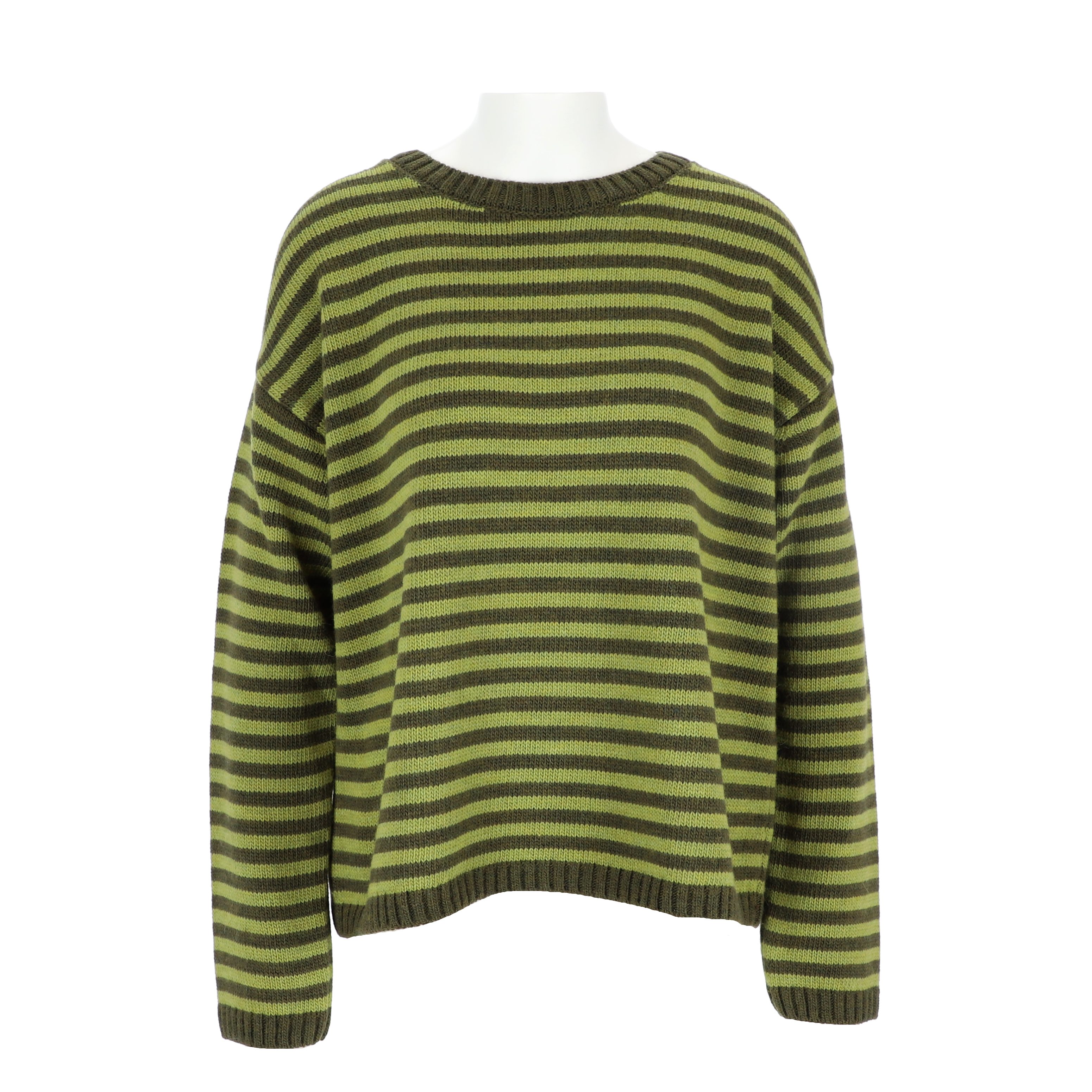 halsüberkopf Accessoires Strickpullover Streifen mit Rundhalsausschnitt günstig online kaufen