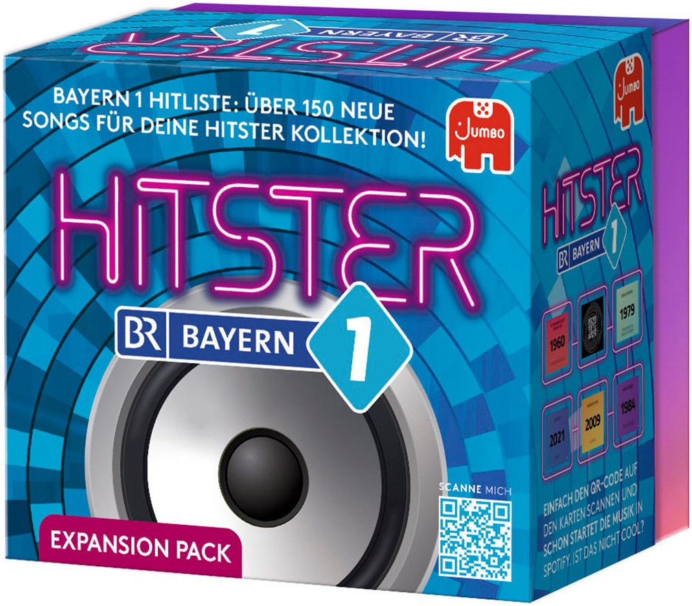 Jumbo Spiele Spiel Hitster Bayern 1, Familienspiel