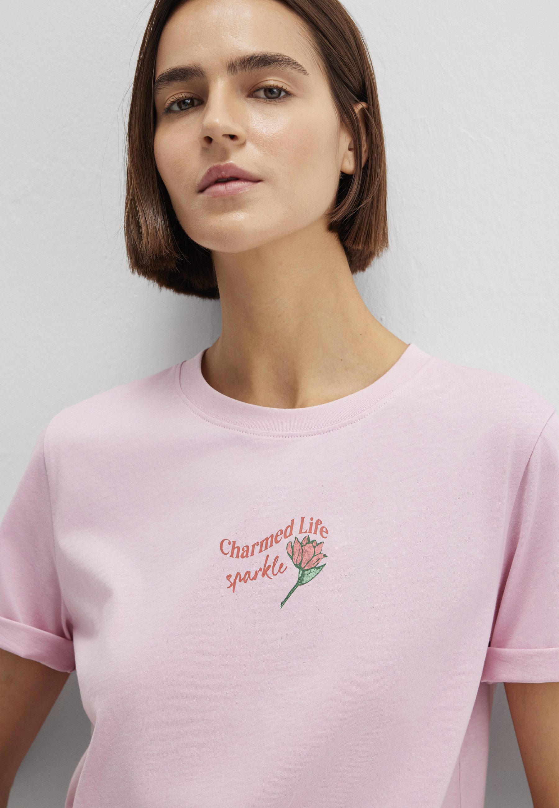 Mavi T-Shirt FLOWER PRINTED TSHIRT T-Shirt Oversize