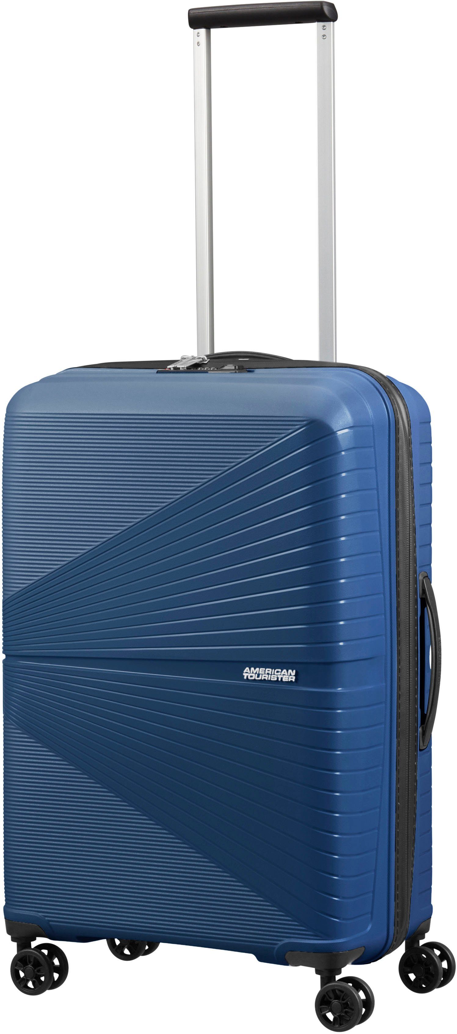 American Tourister® Hartschalen-Trolley Airconic, Midnight 67 cm, Rollen 4 Navy