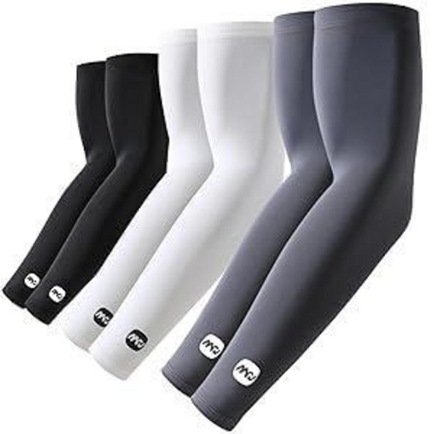 LuxusKollektion Armlinge Arm Sleeve UPF 50+ Kühl & UV Schutz 3 Paar XXL