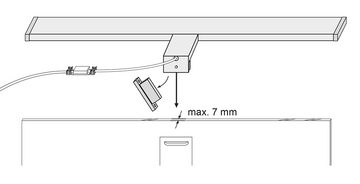 SEBSON Spiegelleuchte LED Spiegelleuchte 80cm IP44 - 15W 1100lm neutralweiß 230V