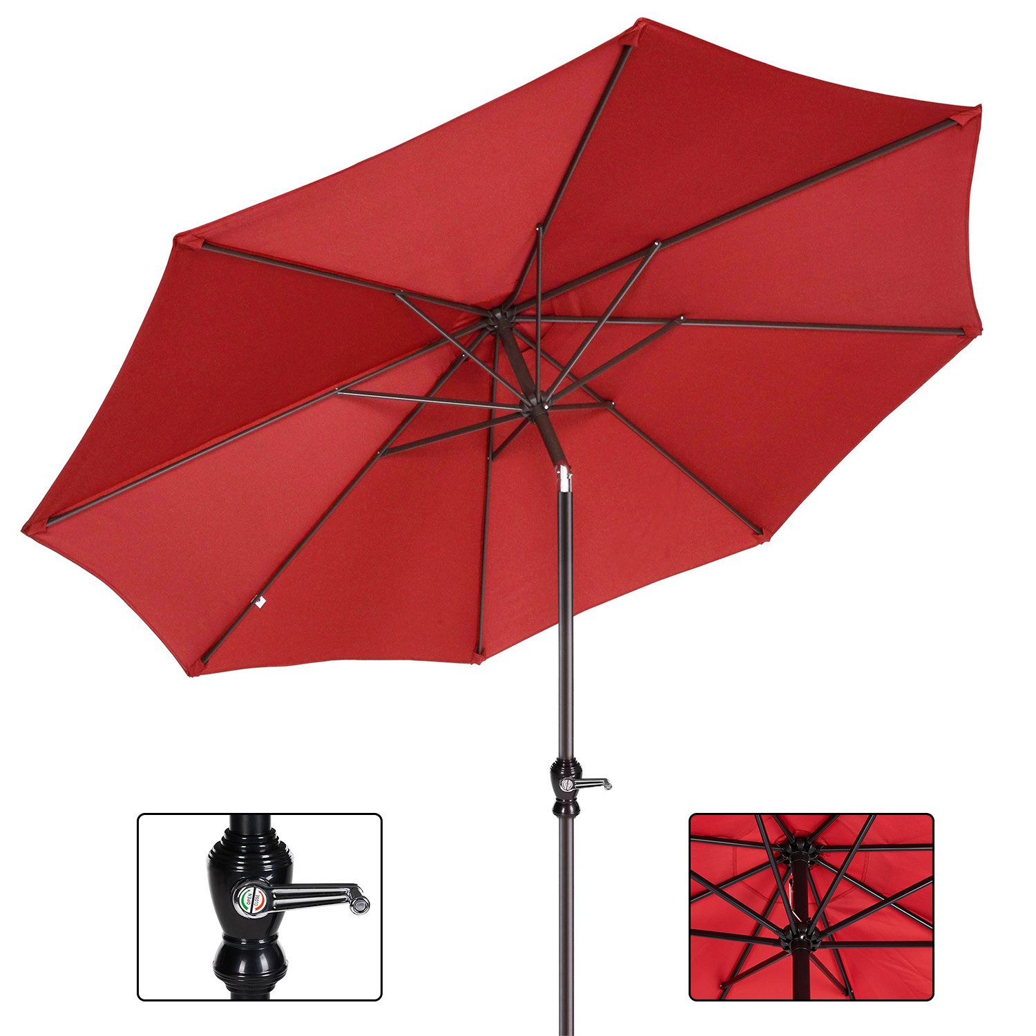 DUMOS Sonnenschirm Ø 274 cm Strand günstig online kaufen