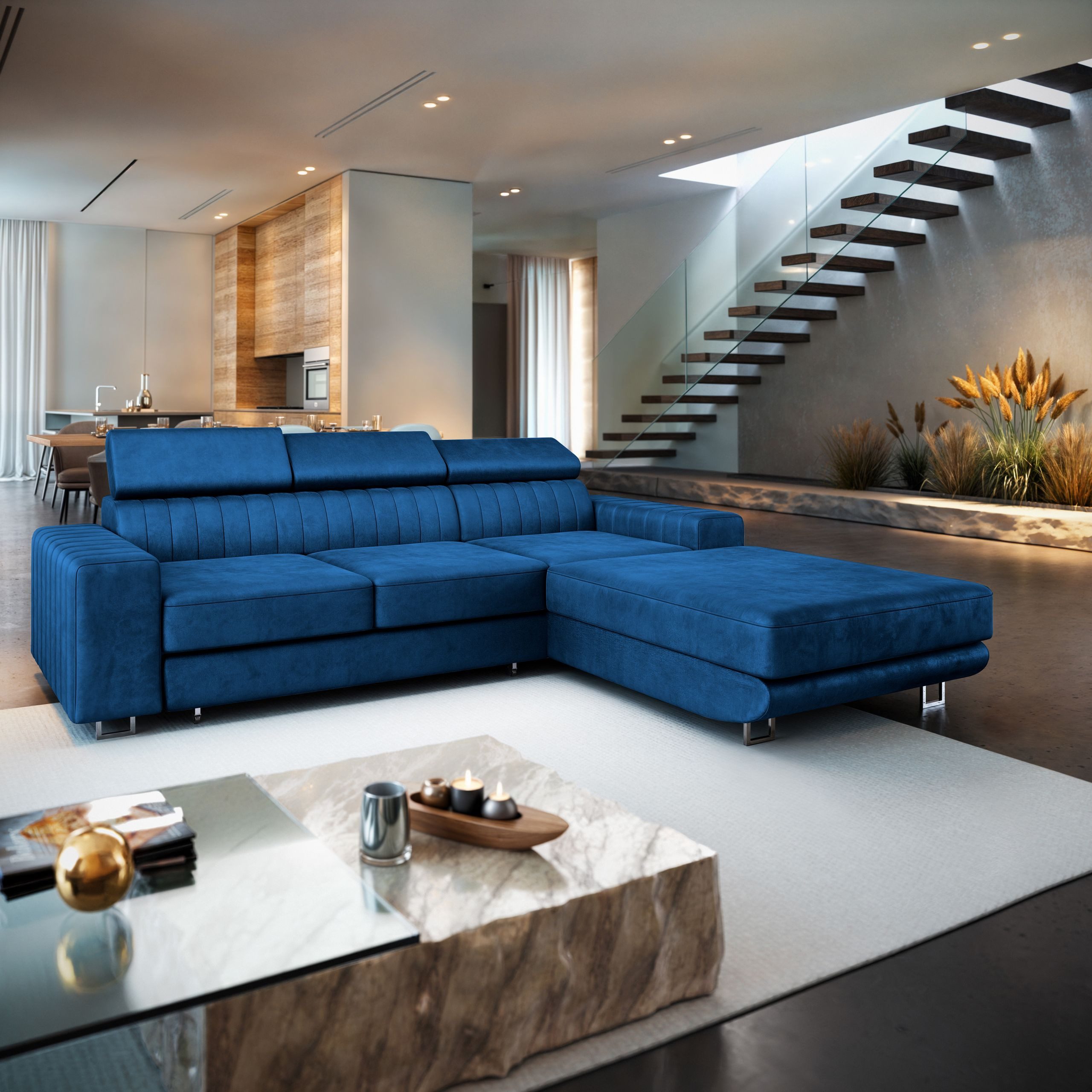 Masseno Ecksofa NOTO mit Schlaffunktion L-Form, günstig online kaufen