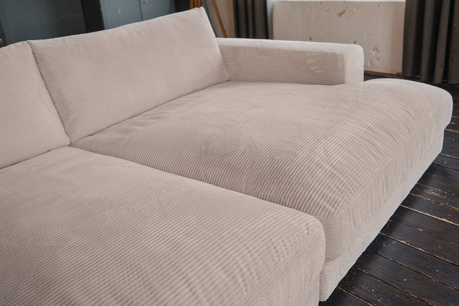 KAWOLA Big-Sofa MADELINE Riesen Cordsofa - Entspannung pur - Modernes Wohnen, XXL Couch mit Cord Bezug – Maximaler Komfort, Top Design – Bild 5 von 5