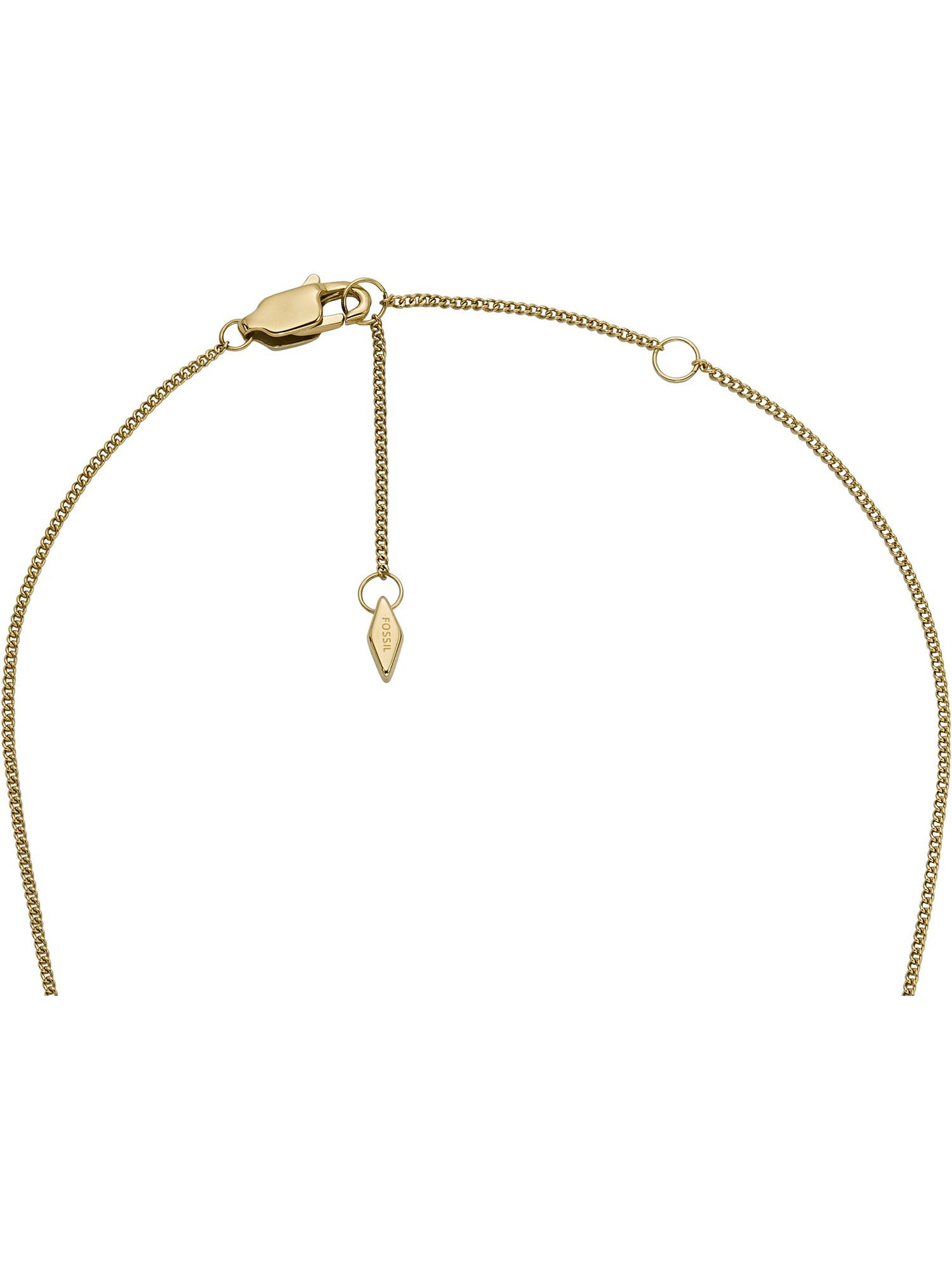 Fossil Collier Fossil Damen-Kette Edelst...