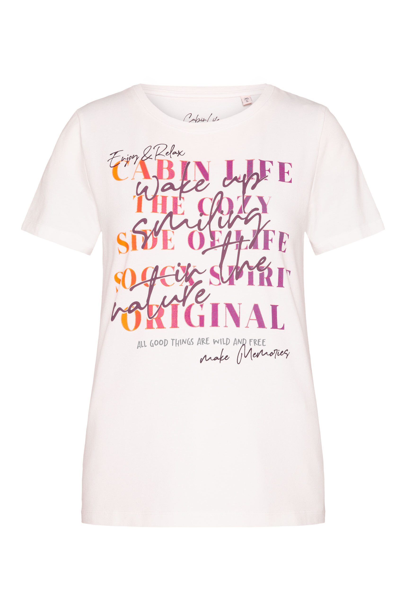 SOCCX Rundhalsshirt mit Baumwolle günstig online kaufen