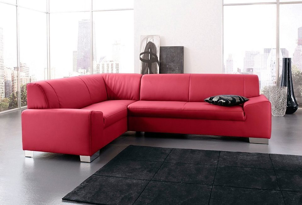 DOMO collection Ecksofa Alisson, zeitlose Optik, günstig online kaufen