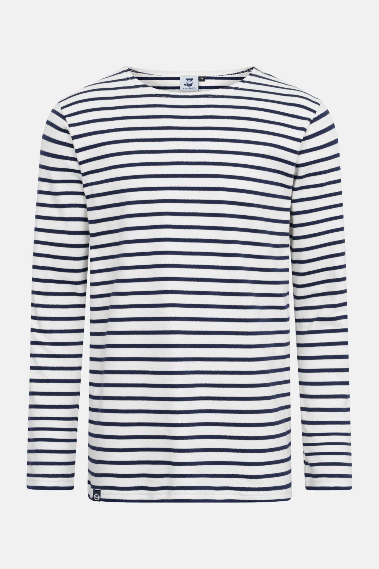 HANSEHELD Langarmshirt Streifenshirt Herren günstig online kaufen