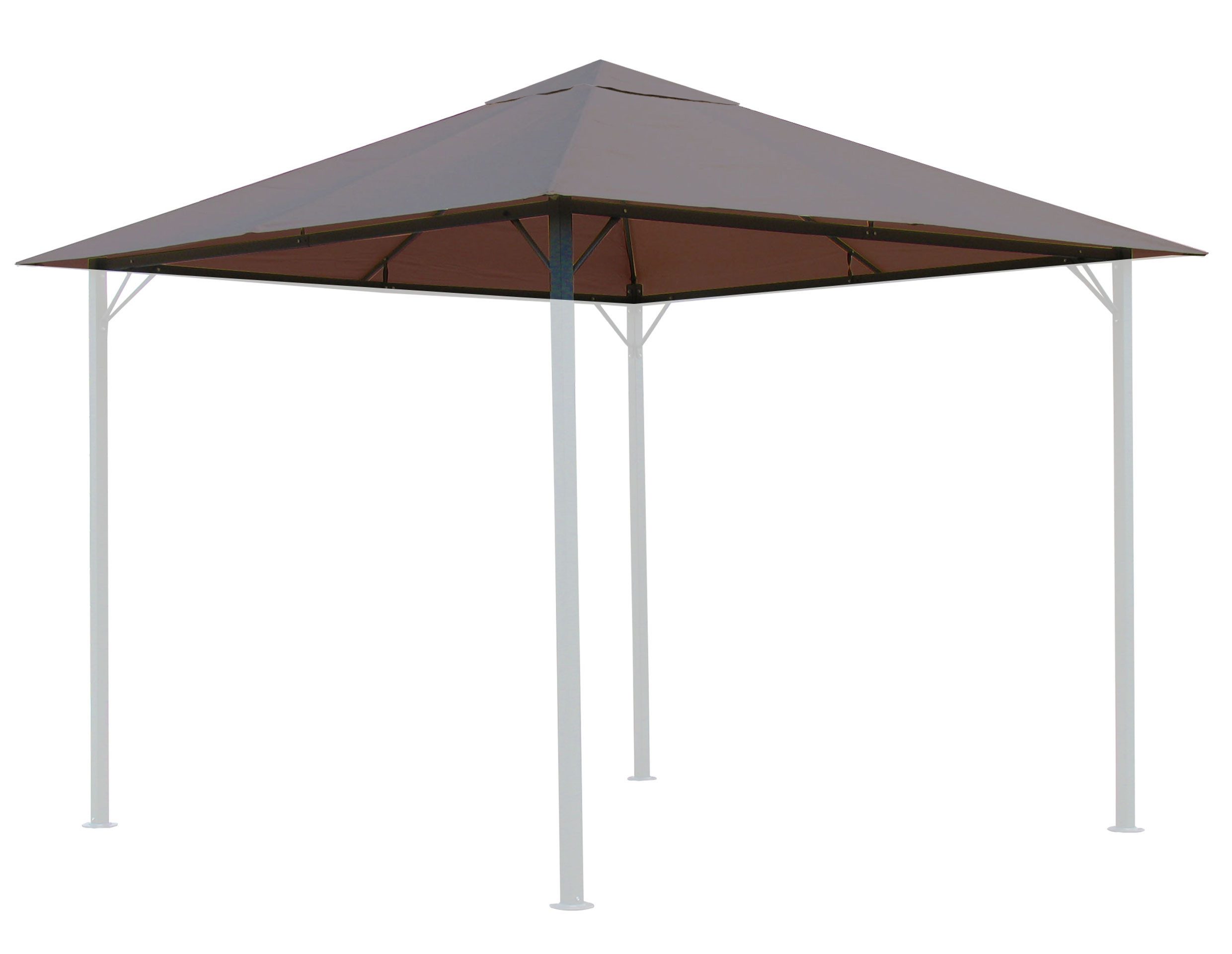 Quick Star Pavillon-Ersatzdach Ersatzdach Pavillon 3x3m Taupe / Beigegrau R günstig online kaufen
