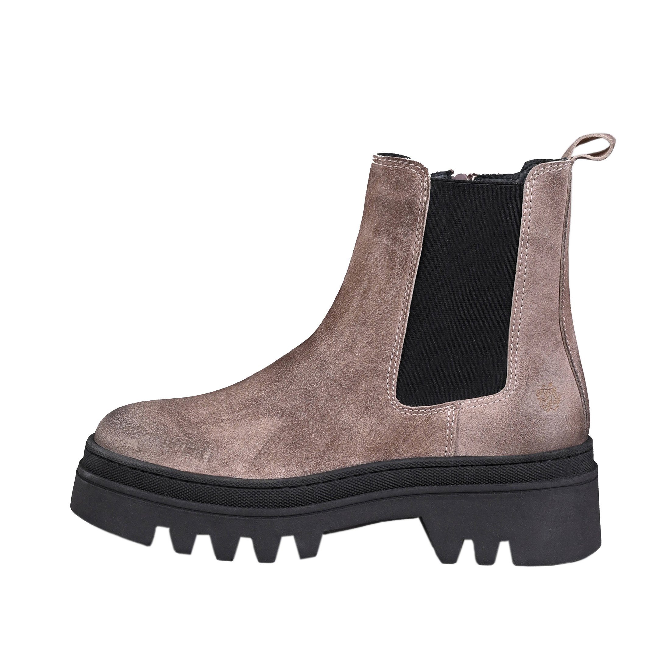 Apple of Eden DEMI Chelseaboots Taupe | Chelsea-Boots