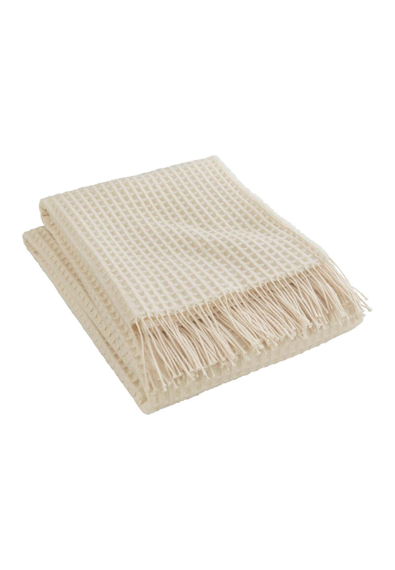Plaid Plaid YARA aus Bio-Lambswool mit Bio-Baumwolle, Hessnatur
