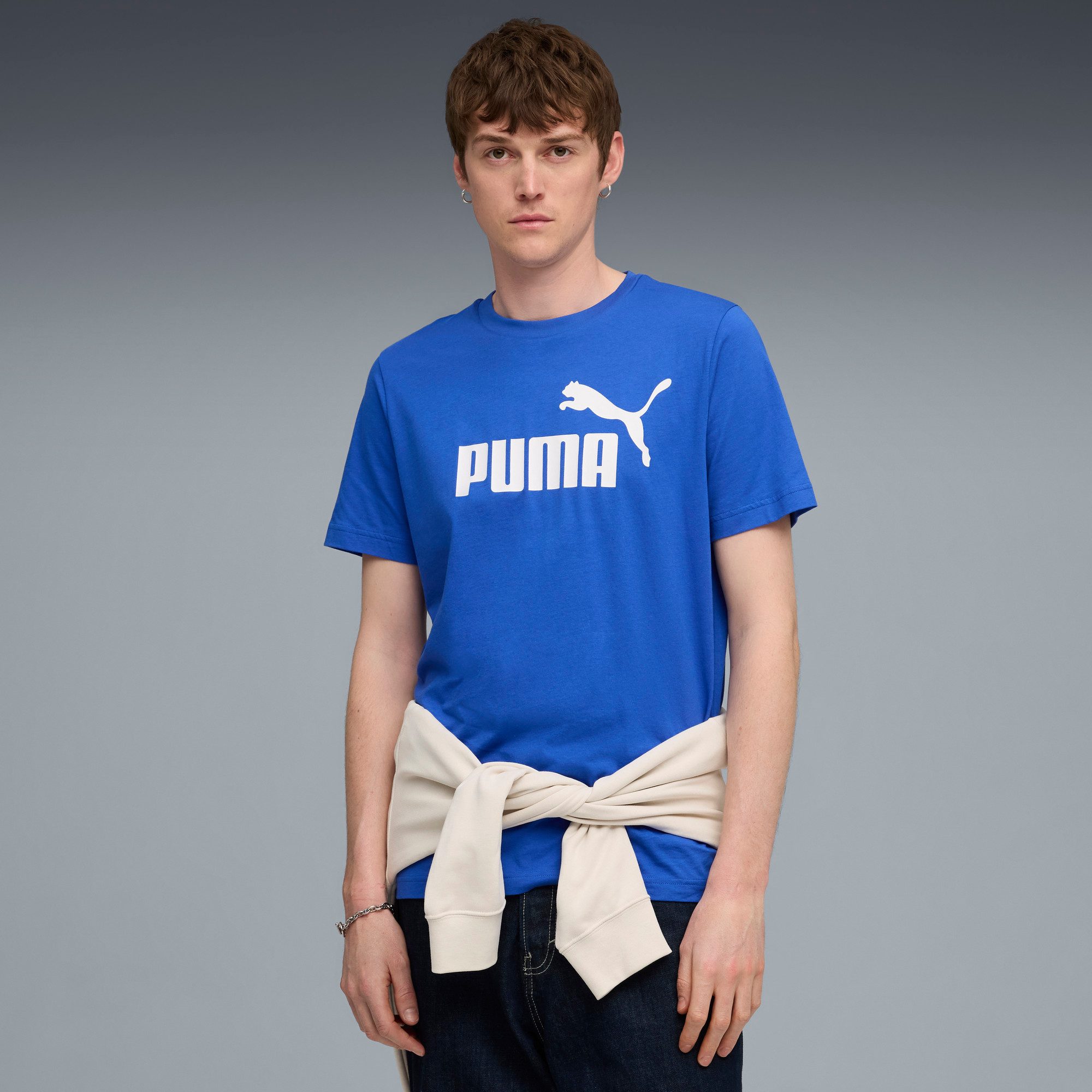 PUMA T-Shirt ESS NO. 1 LOGO TEE (S) Regular Fit, Kurzarm, Rundhalsausschnit günstig online kaufen