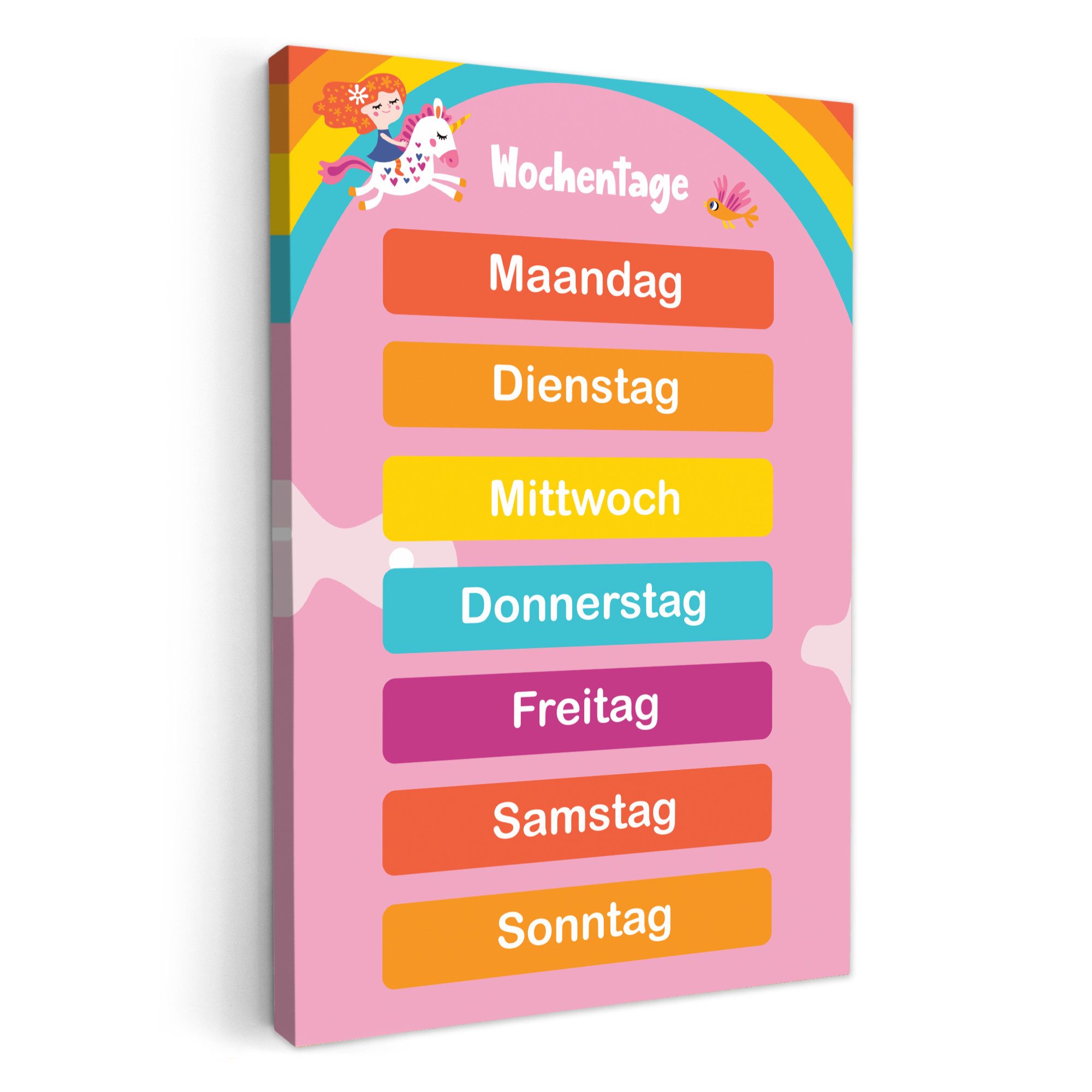 OneMillionCanvasses® Leinwandbild Pädagogisch - Tage der günstig online kaufen