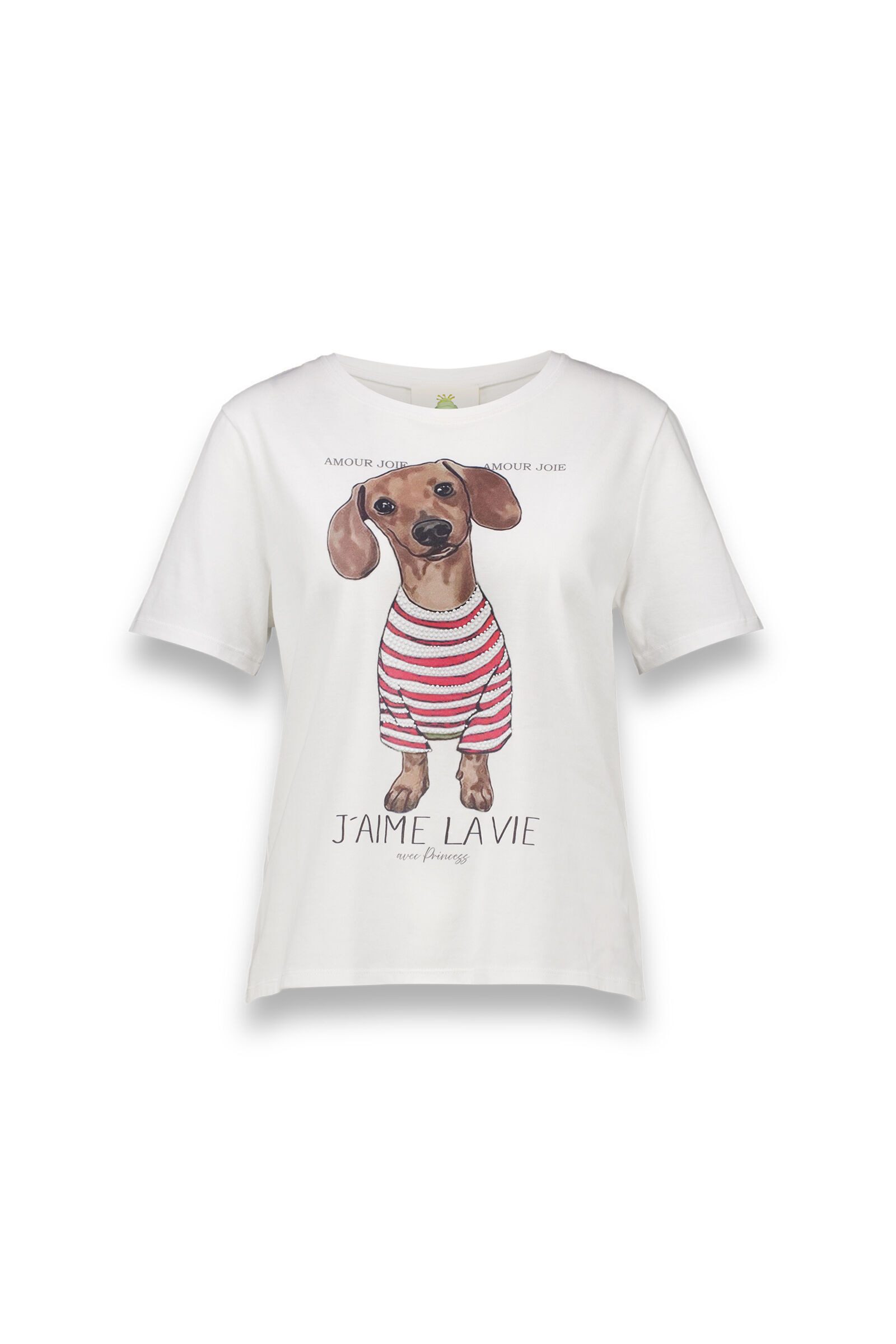 Princess goes Hollywood Print-Shirt (1-tlg) mit Schmucksteinen
