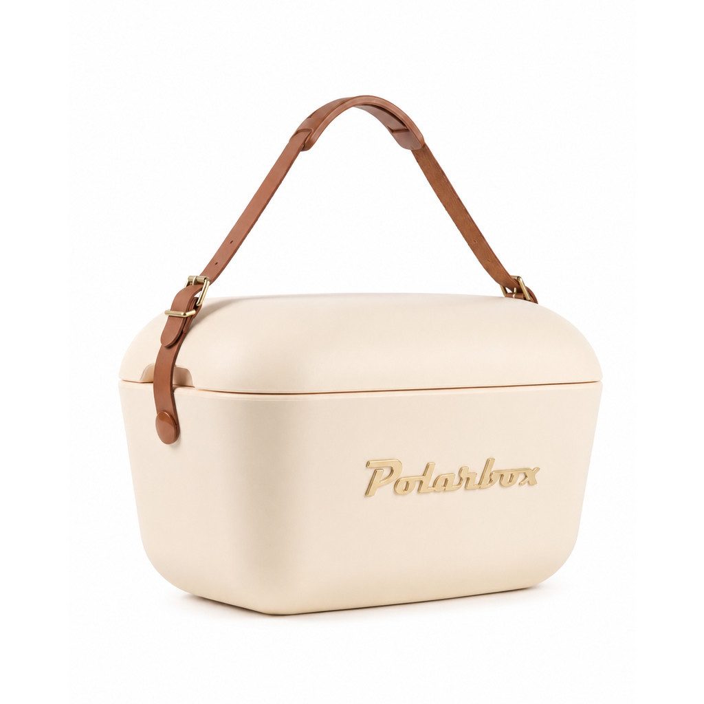 Kreher Frischhaltedose Kühlbox Polar 20 Liter in Retro Vintage Design (Farbe wählbar)