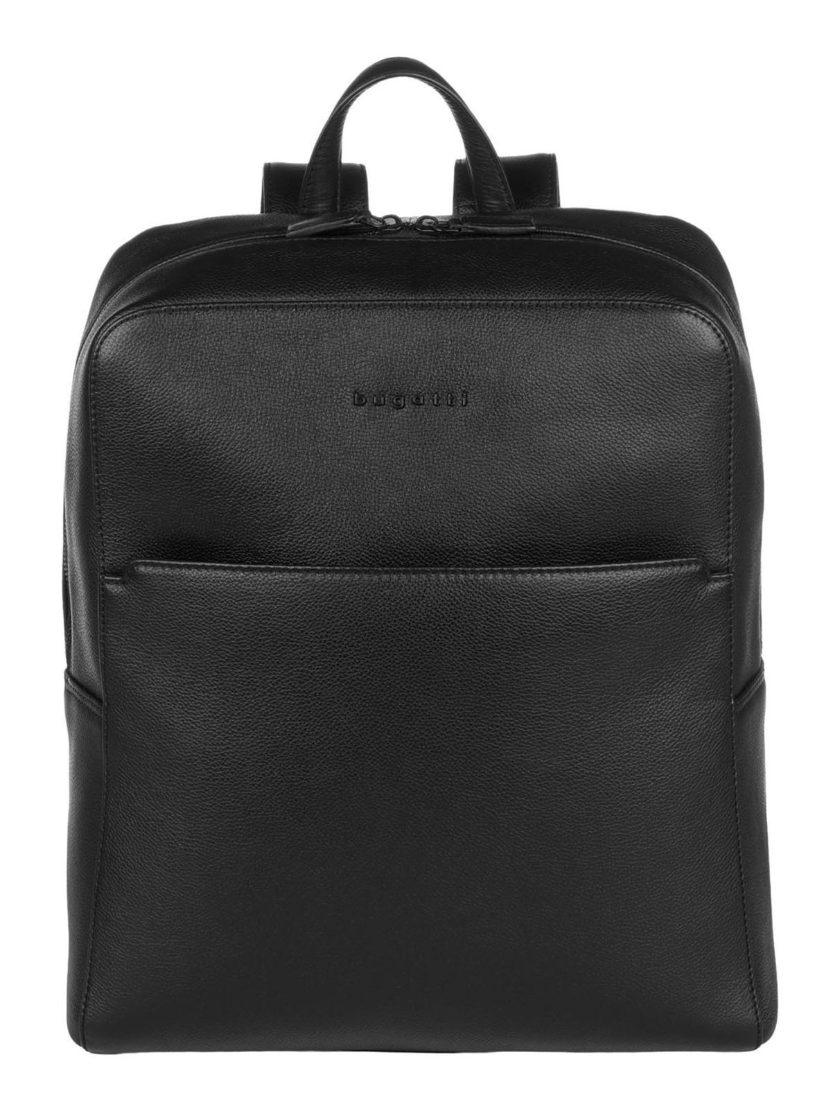 bugatti Rucksack Backpack, aus echtem Leder
