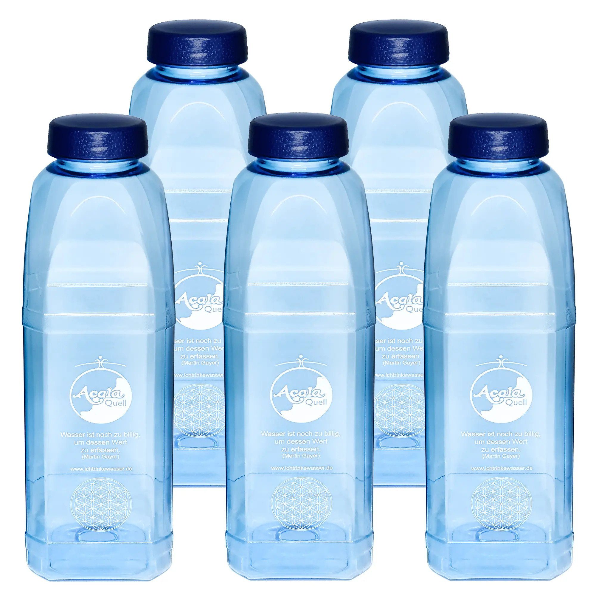 Trinkflasche 8-​Kant 1,0 L aus Tritan