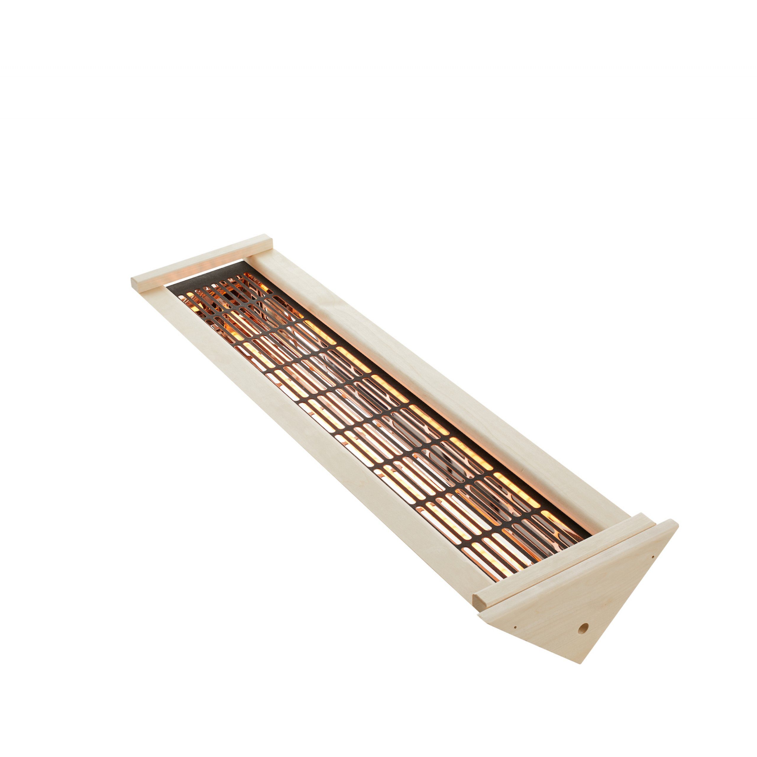 Infraworld Infrarotkabine Infraworld Holzrahmen ecke für VITALlight-IPX4 Infrarotstrahler Linde