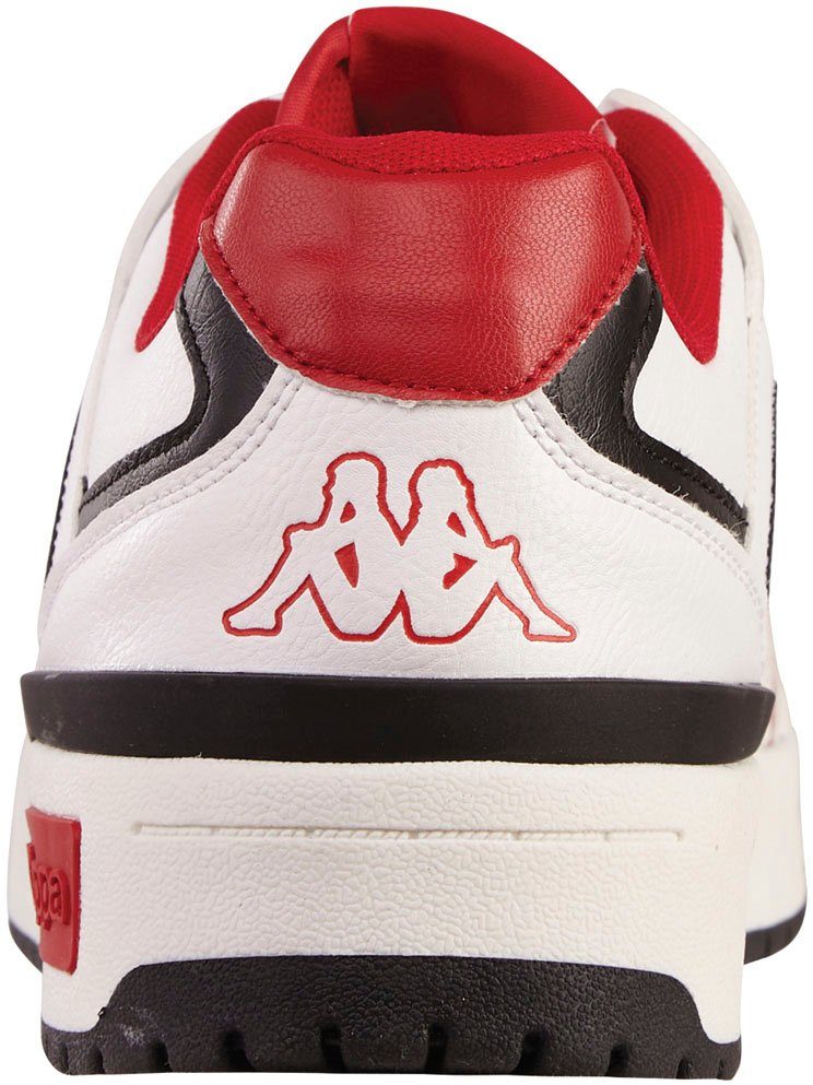 weiß-rot Sneaker Kappa
