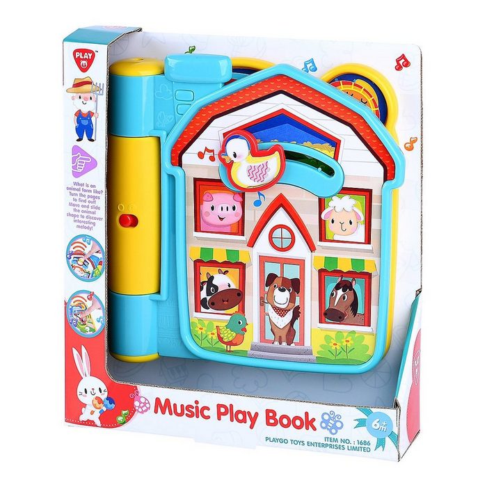 Playgo Motorikwürfel Music Play Book