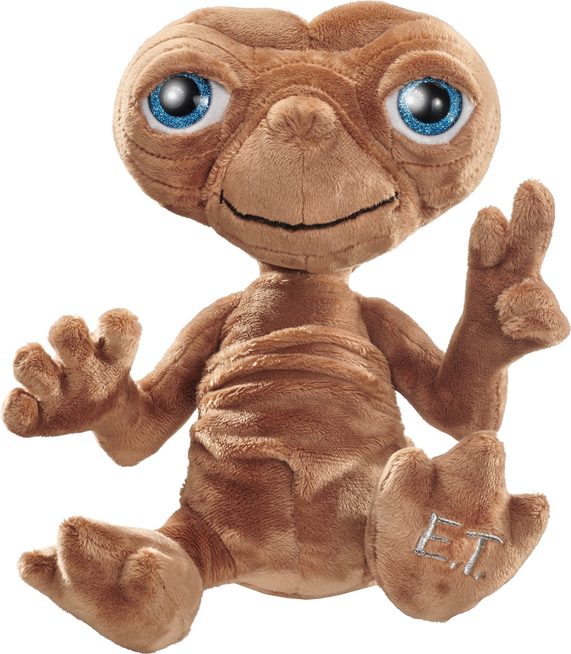 Schmidt Spiele Plüschfigur Plüsch E.T. Der Außerirdische, 24 cm, Sammlerfigur in hochwertiger Verarbeitung zum Jubiläum - 40 Jahre E.T.