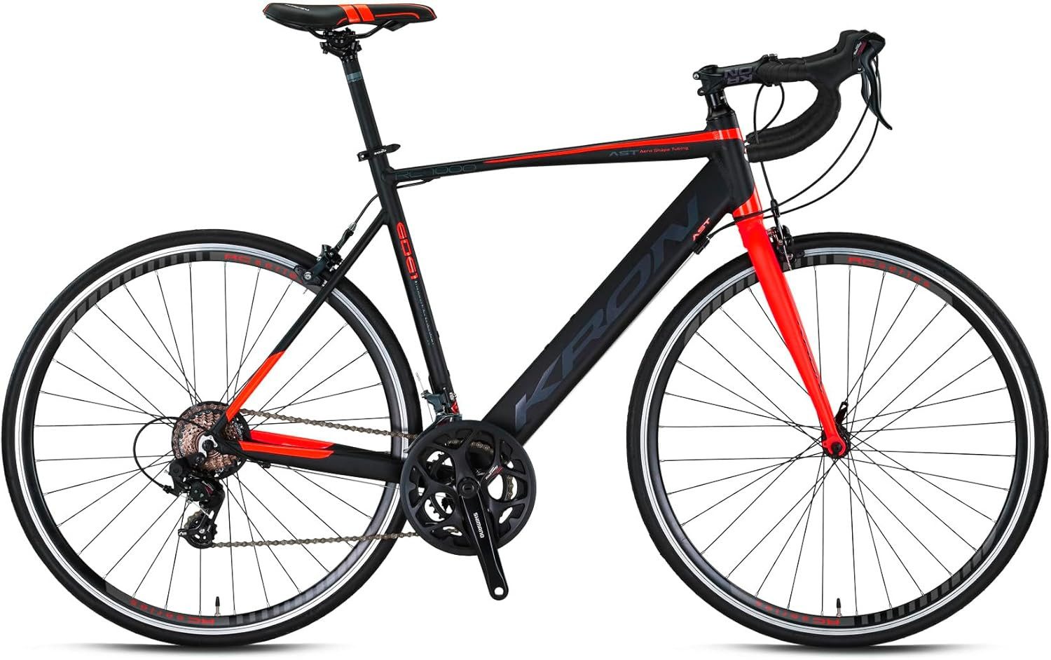 KRON Rennrad 28" Zoll 56cm Rahmenhöhe RC1000 Rennrad Alu Rahmen Fahrrad 14 Gang, 14 Gang SHIMANO, ALU RAHMEN, 56cm Rahmengröße ab 175cm Körpergröße