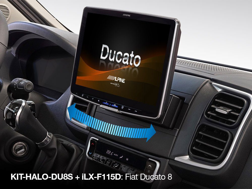 Günstige neue Artikel ALPINE iLX-F115DU8S Autoradio mit schwenkbarem Autoradio