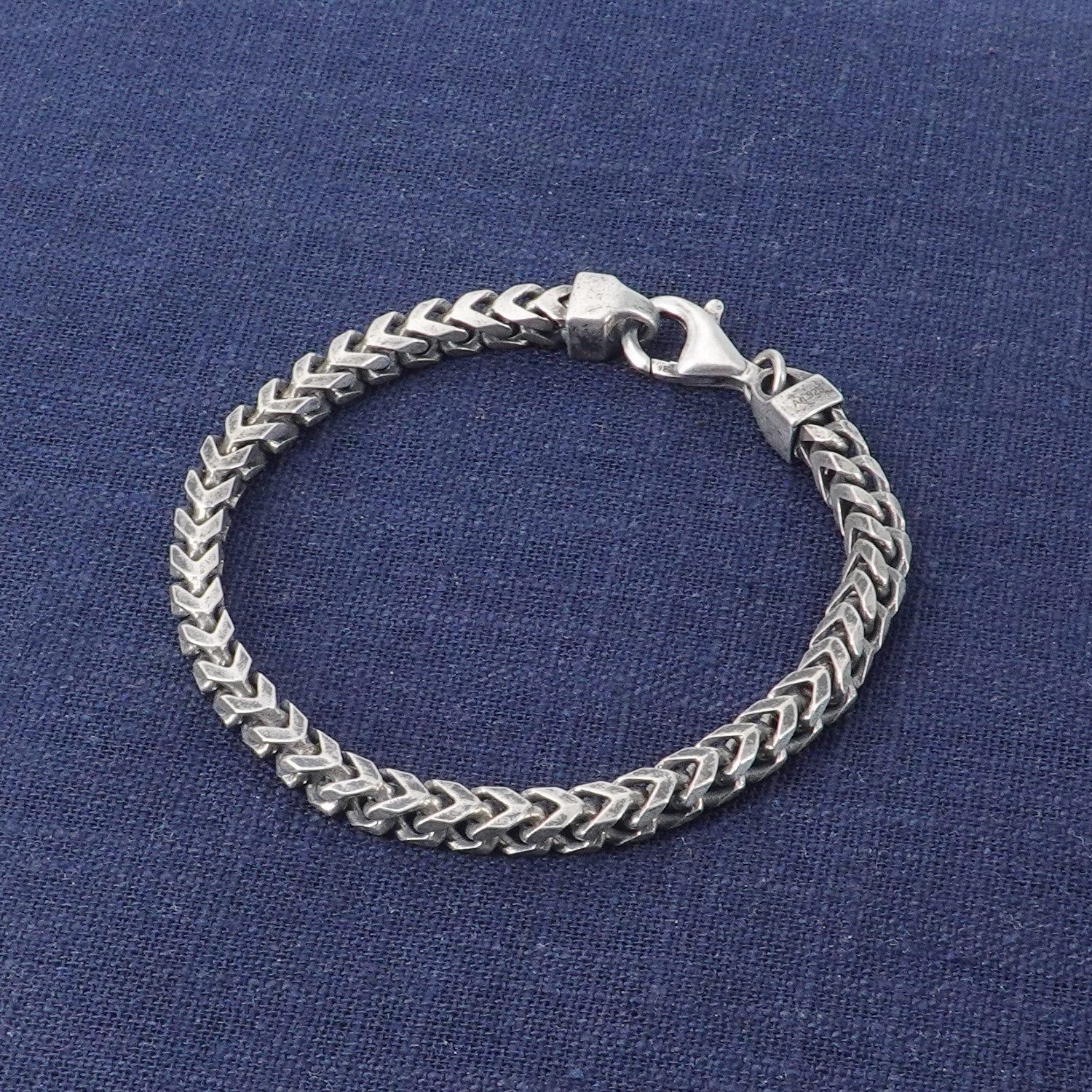 trendor Gliederarmband 925 Silber Oxydiert Fuchsschwanzkette günstig online kaufen